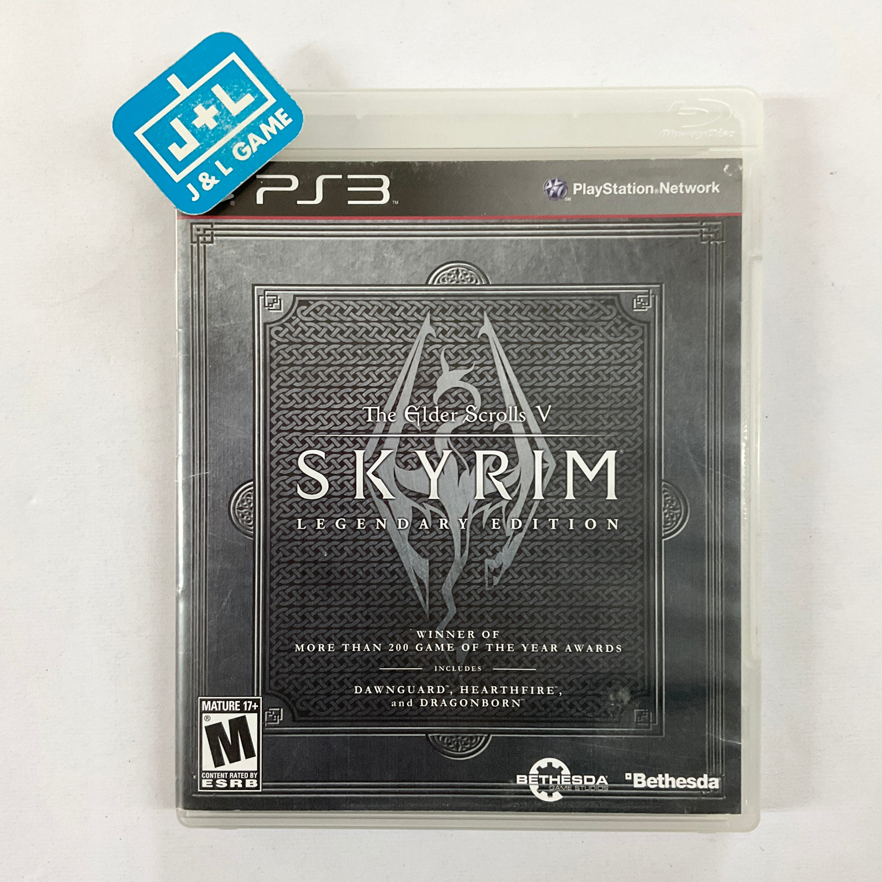 The Elder Scrolls V: Skyrim (Legendary Edition) - (PS3) Playstation 3 [Pre-Owned] Video Games Bethesda   