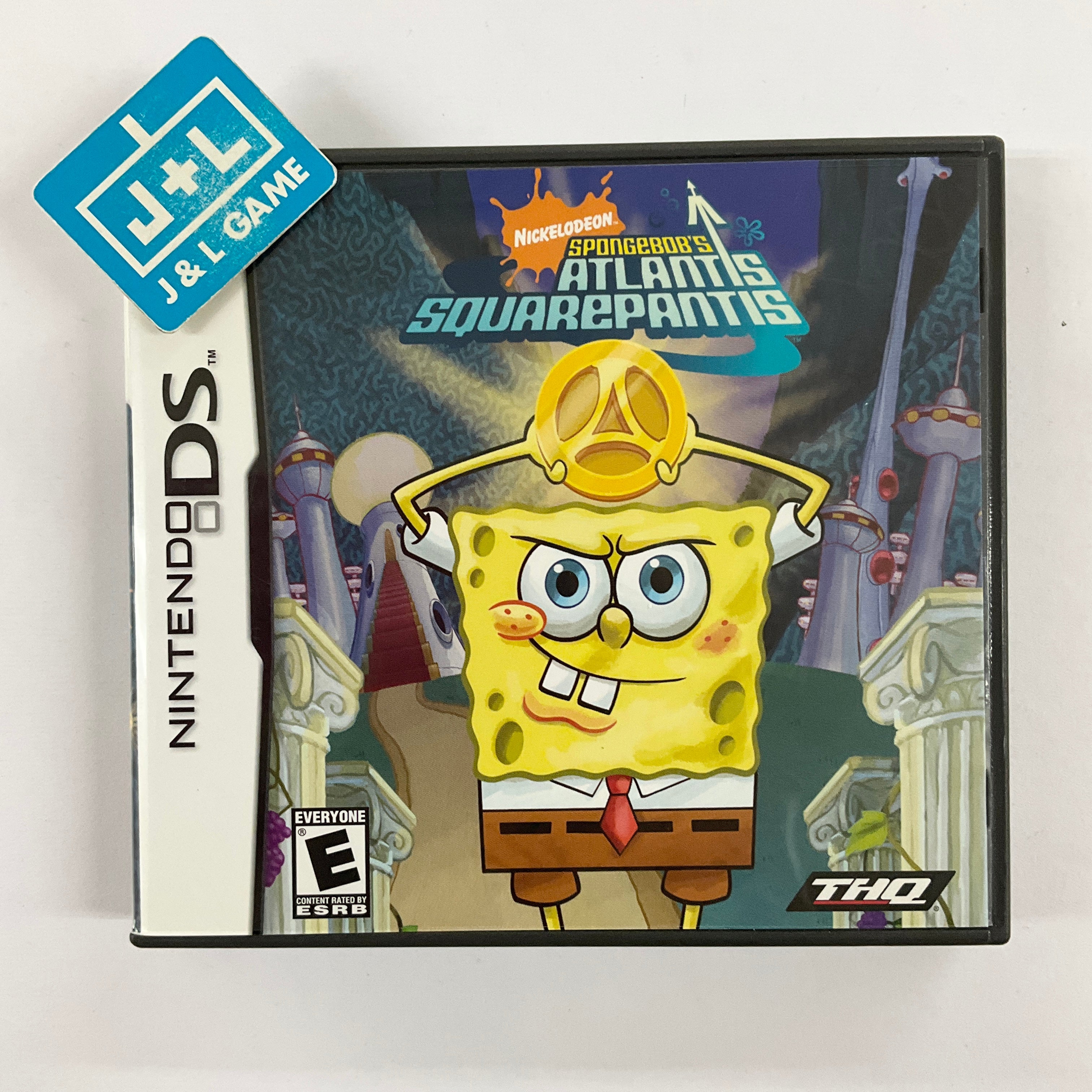 SpongeBob's Atlantis SquarePantis - (NDS) Nintendo DS [Pre-Owned] Video Games THQ   