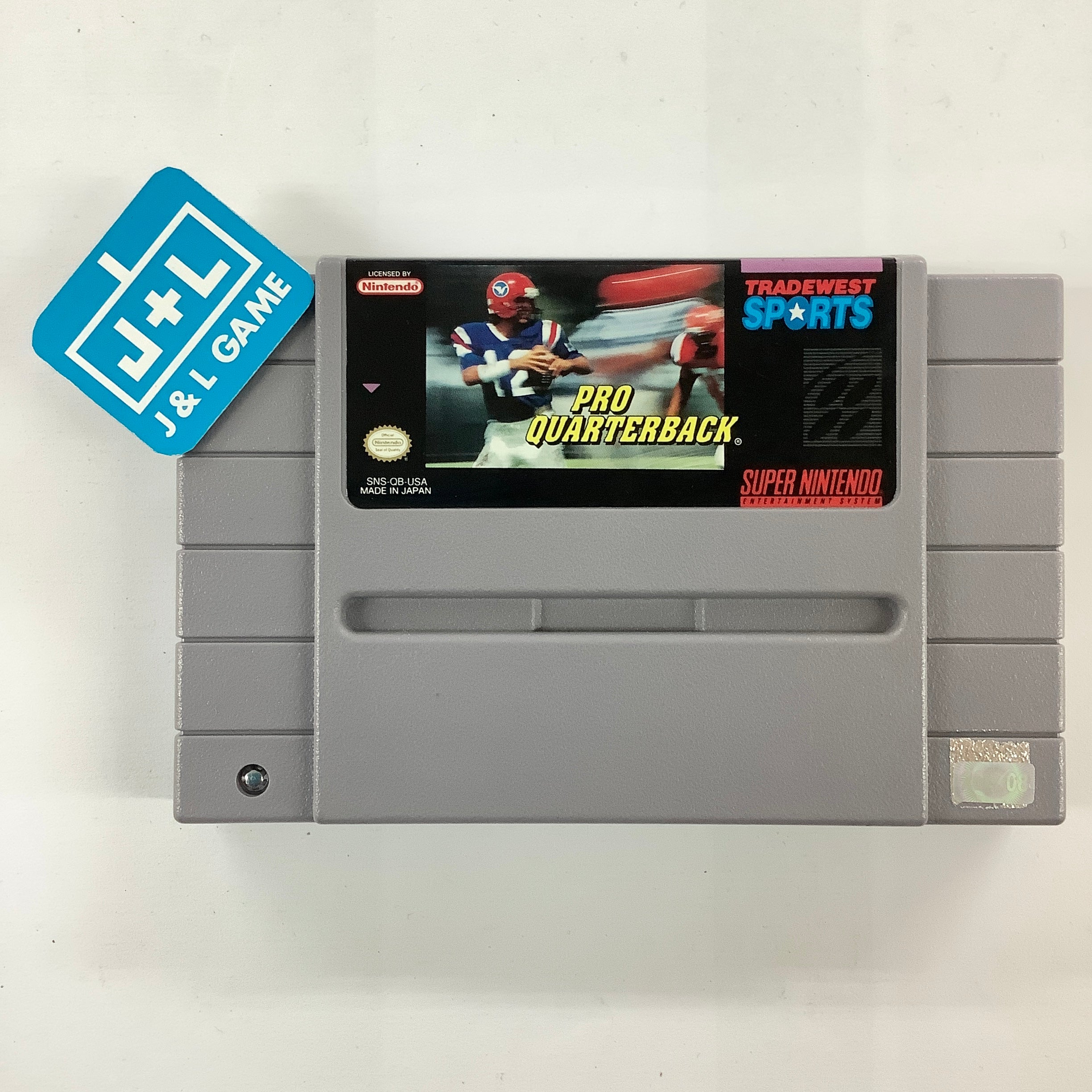 SFC★PRO QUARTERBACK SNES 海外版 ポスター付 Pro Quarterback - (SNES) Super Nintendo [Pre-Owned] | J&L Game