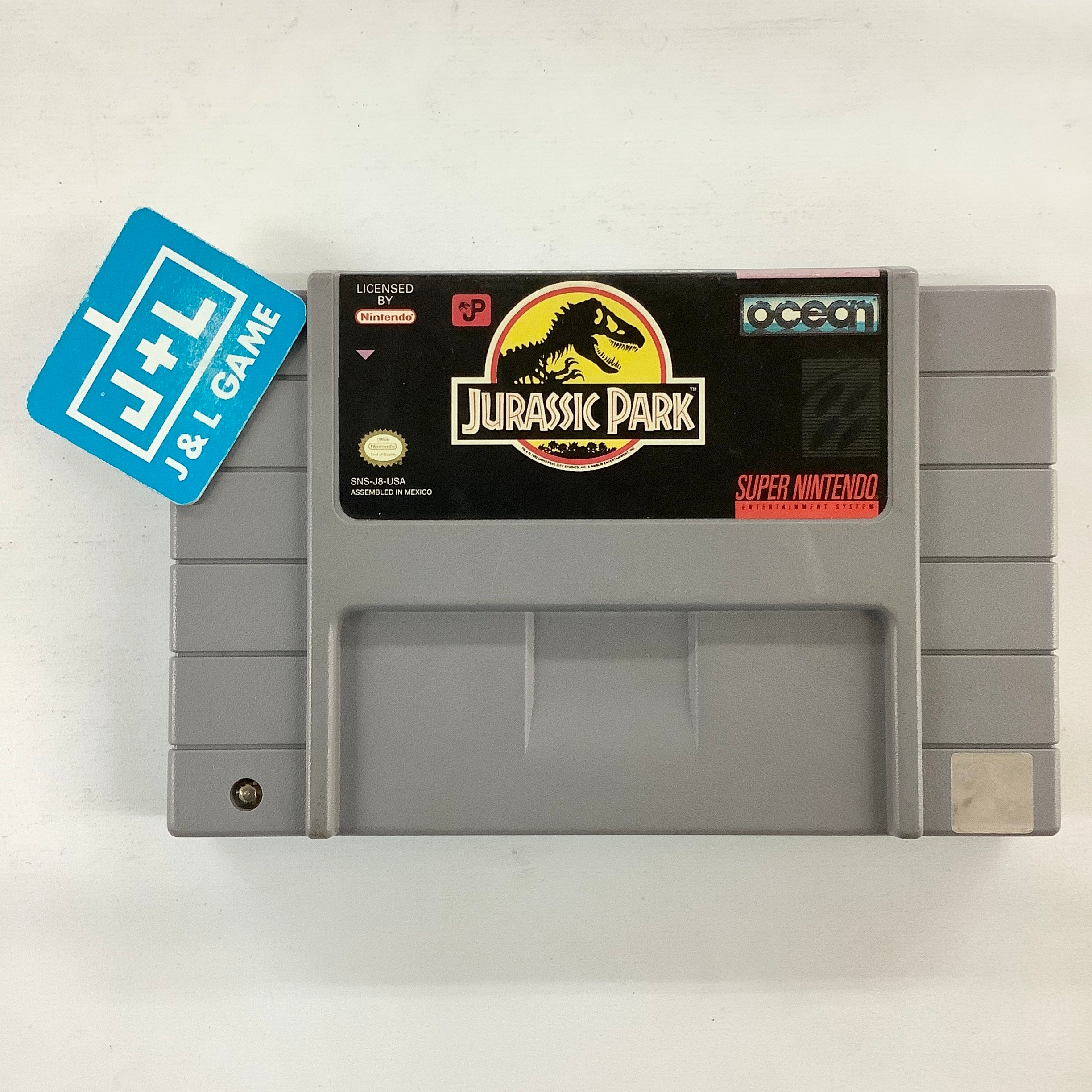 Jurassic Park - (SNES) Super Nintendo [Pre-Owned] Video Games Ocean   
