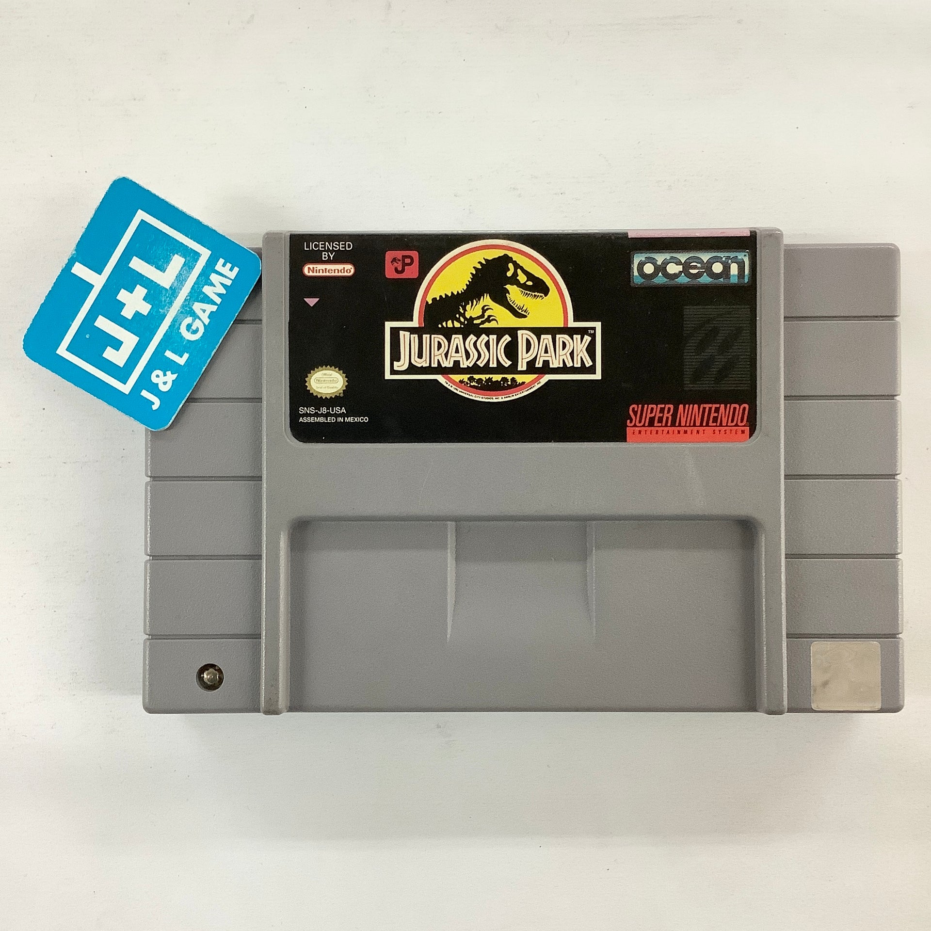 Jurassic Park (SNES) Super Nintendo [Pre-Owned] J&L Game