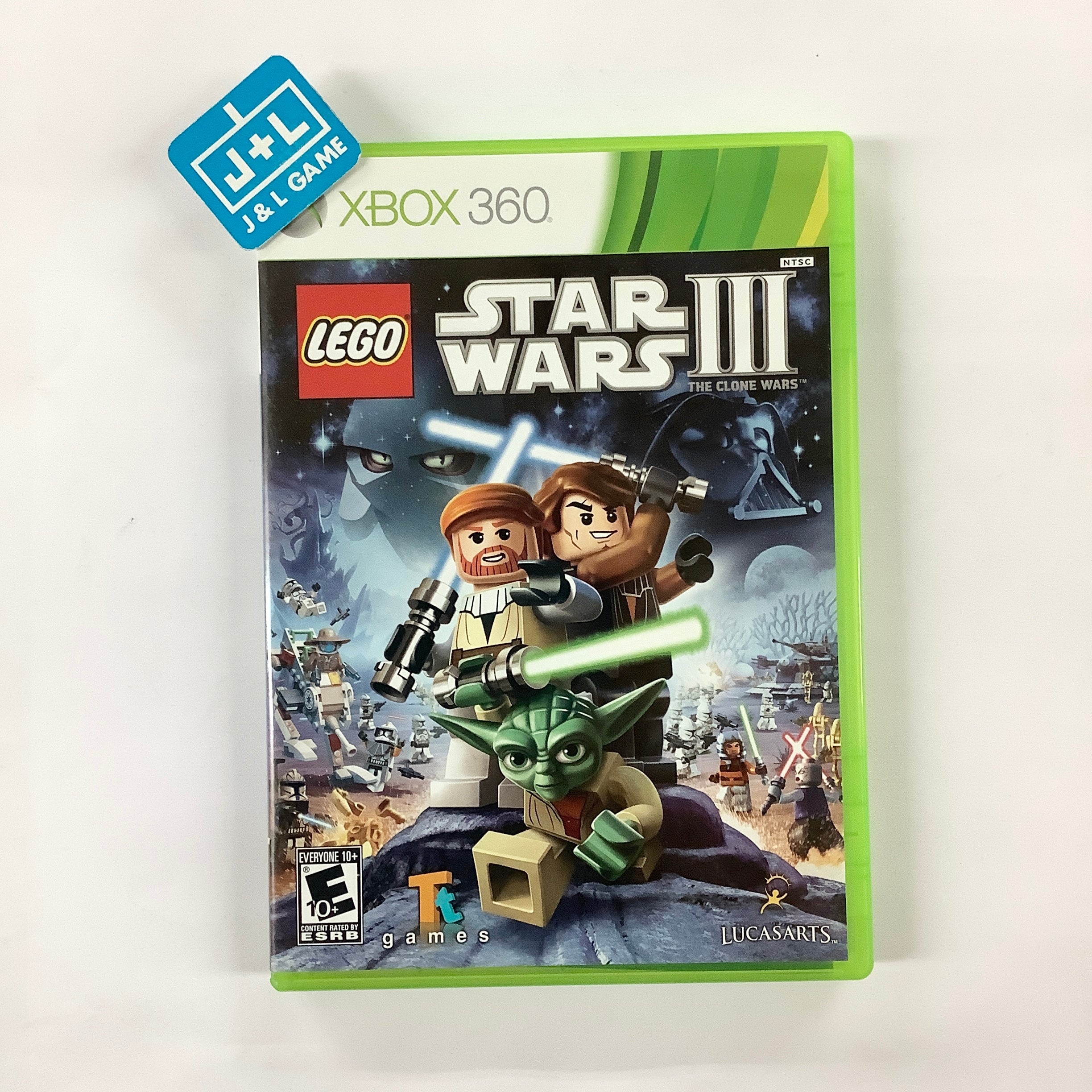 LEGO Star Wars III: The Clone Wars - Xbox 360 [Pre-Owned] Video Games LucasArts   