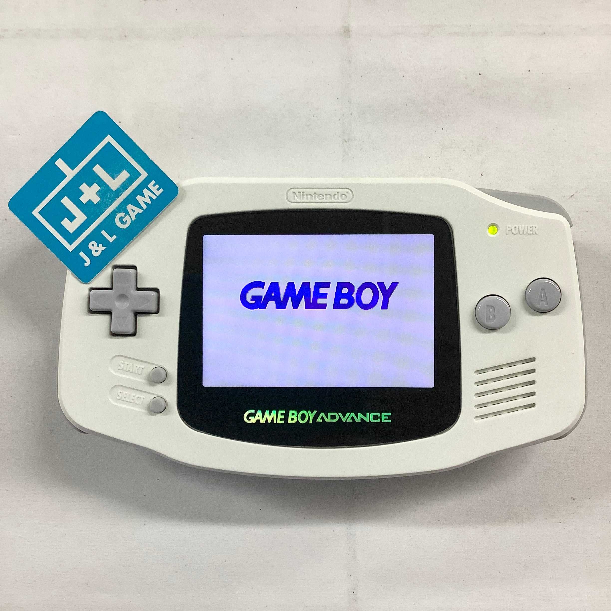 Nintendo Game Boy Advance Console (White With Backlight) - (GBA
