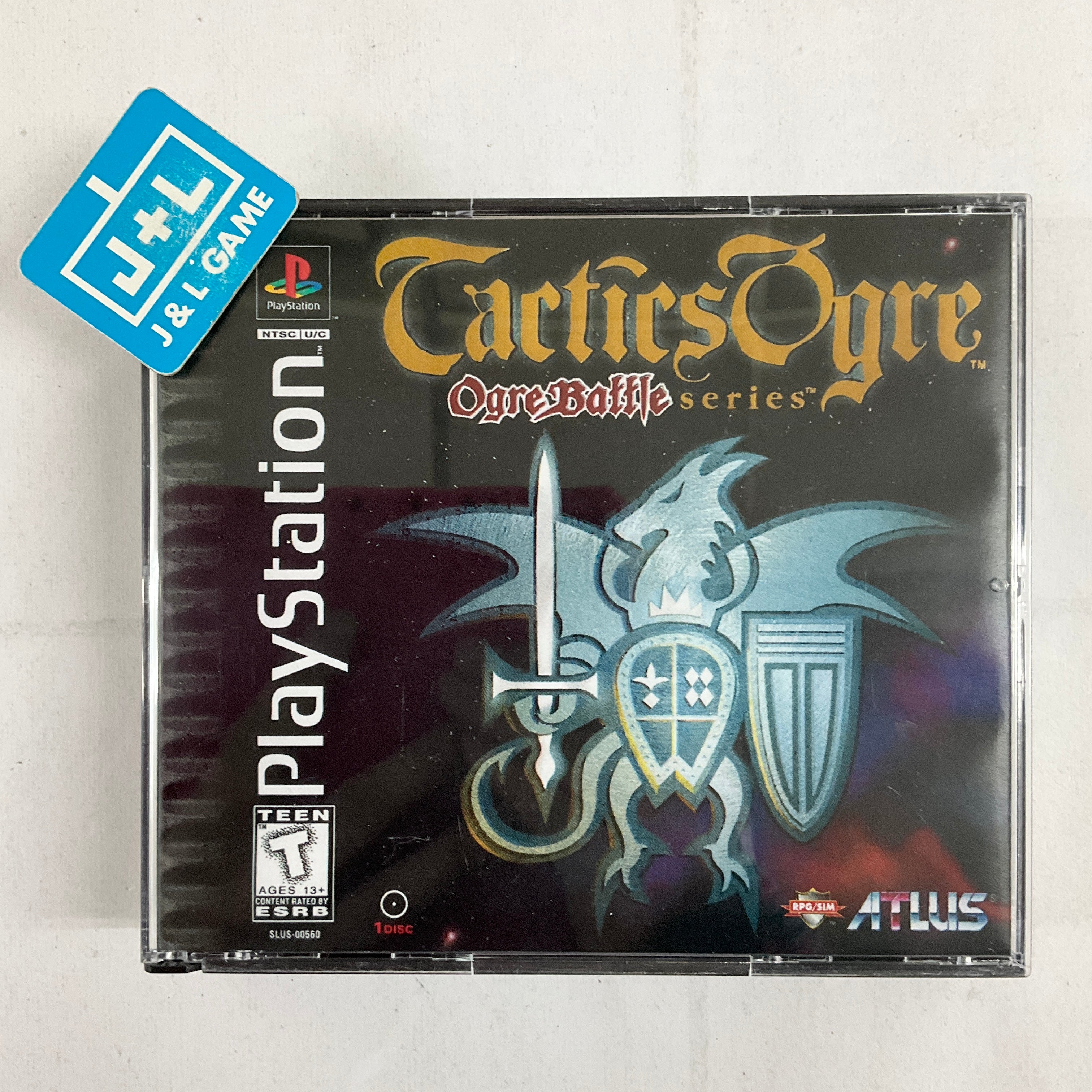 Tactics Ogre - (PS1) PlayStation 1 [Pre-Owned] Video Games Atlus   