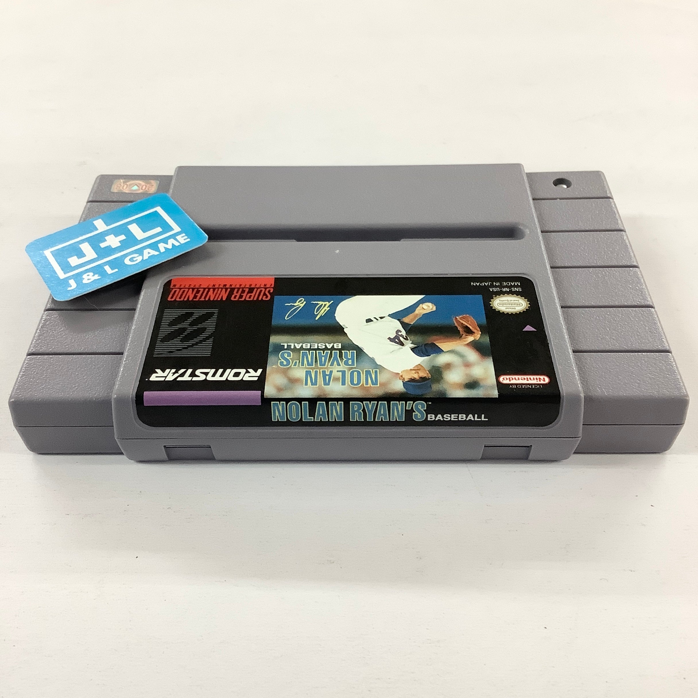 Nolan Ryan's Baseball - (SNES) Super Nintendo [Pre-Owned] Video Games Romstar   