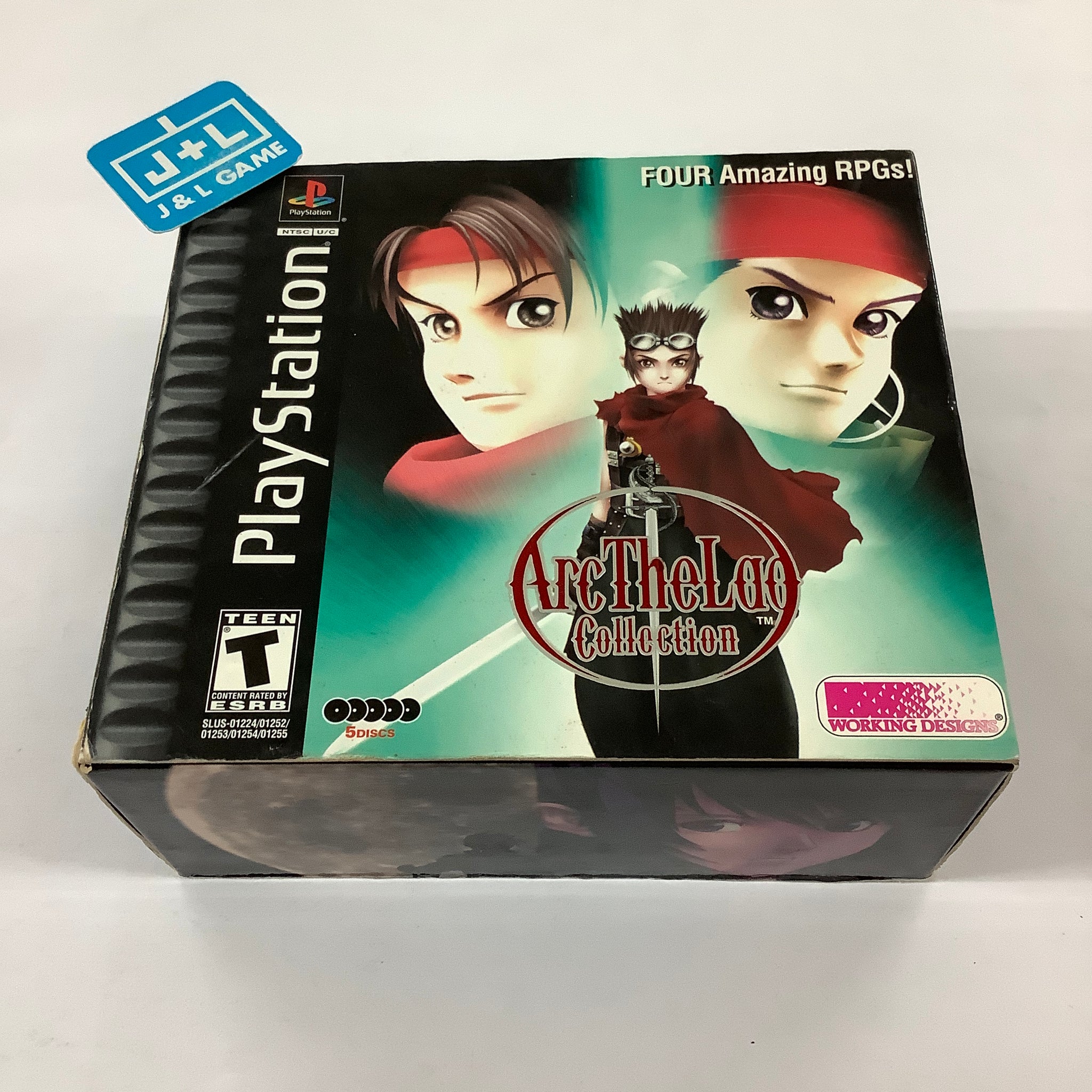Arc The Lad Collection Complete PS1 Playstation Sony OVP (Gebraucht) in St. Gallen für CHF 170 Arc The Lad Collection Complete PS1 Playstation Sony OVP (Gebraucht) in St. Gallen für CHF 170