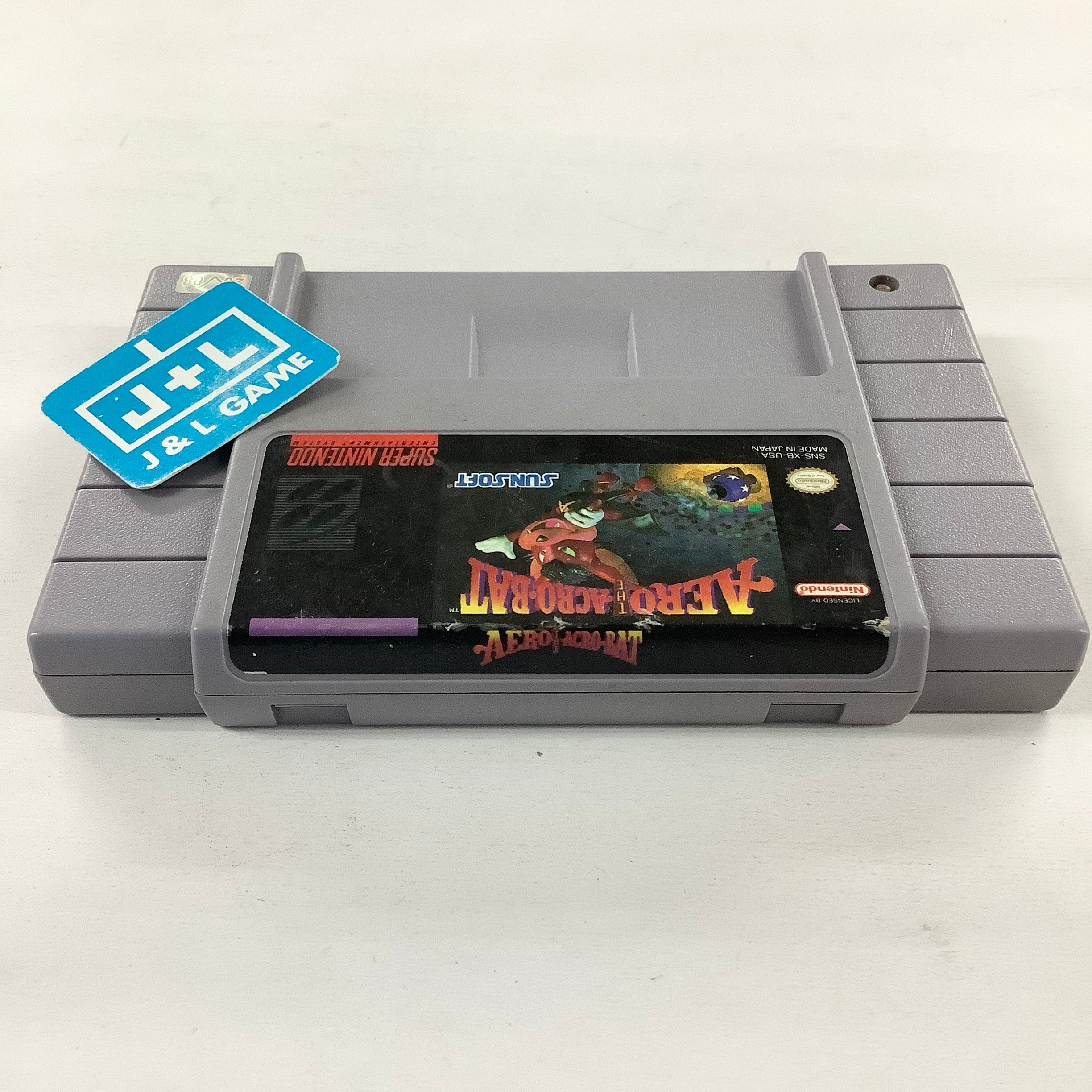 Aero the Acro-Bat - (SNES) Super Nintendo [Pre-Owned] Video Games SunSoft   