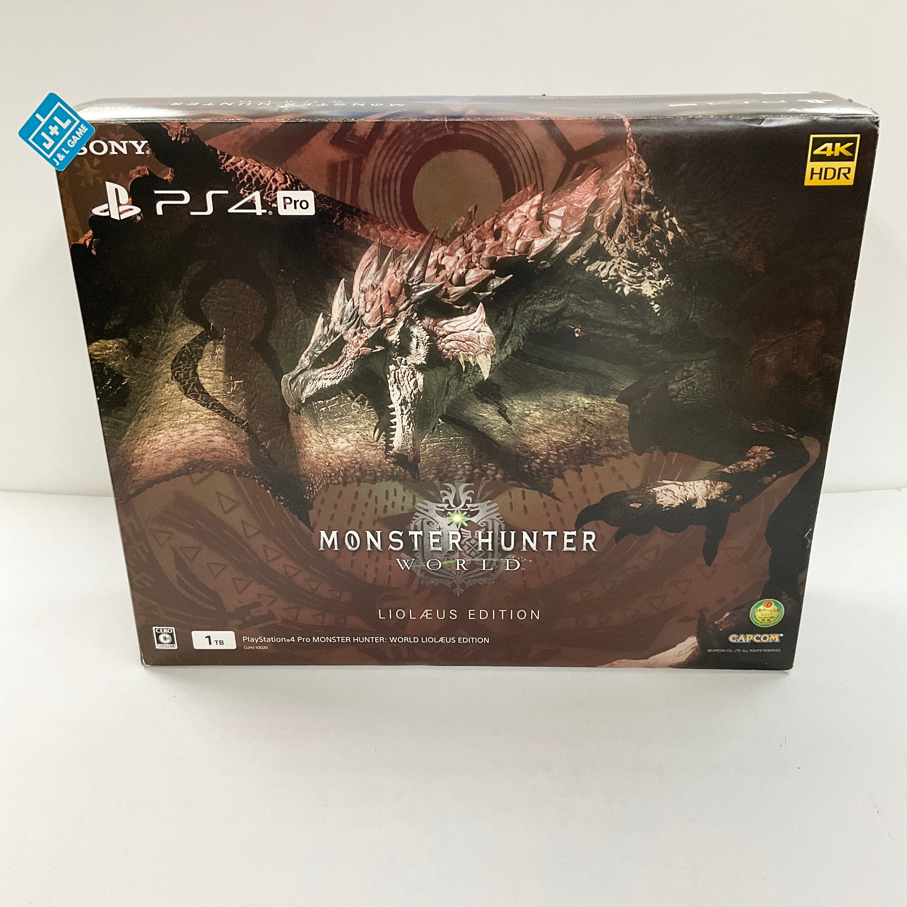 Sony PlayStation 4 Pro Monster Hunter: World Liolaeus (Rathalos) Edition - (PS4) Playstation 4 [Pre-Owned] Consoles Sony   