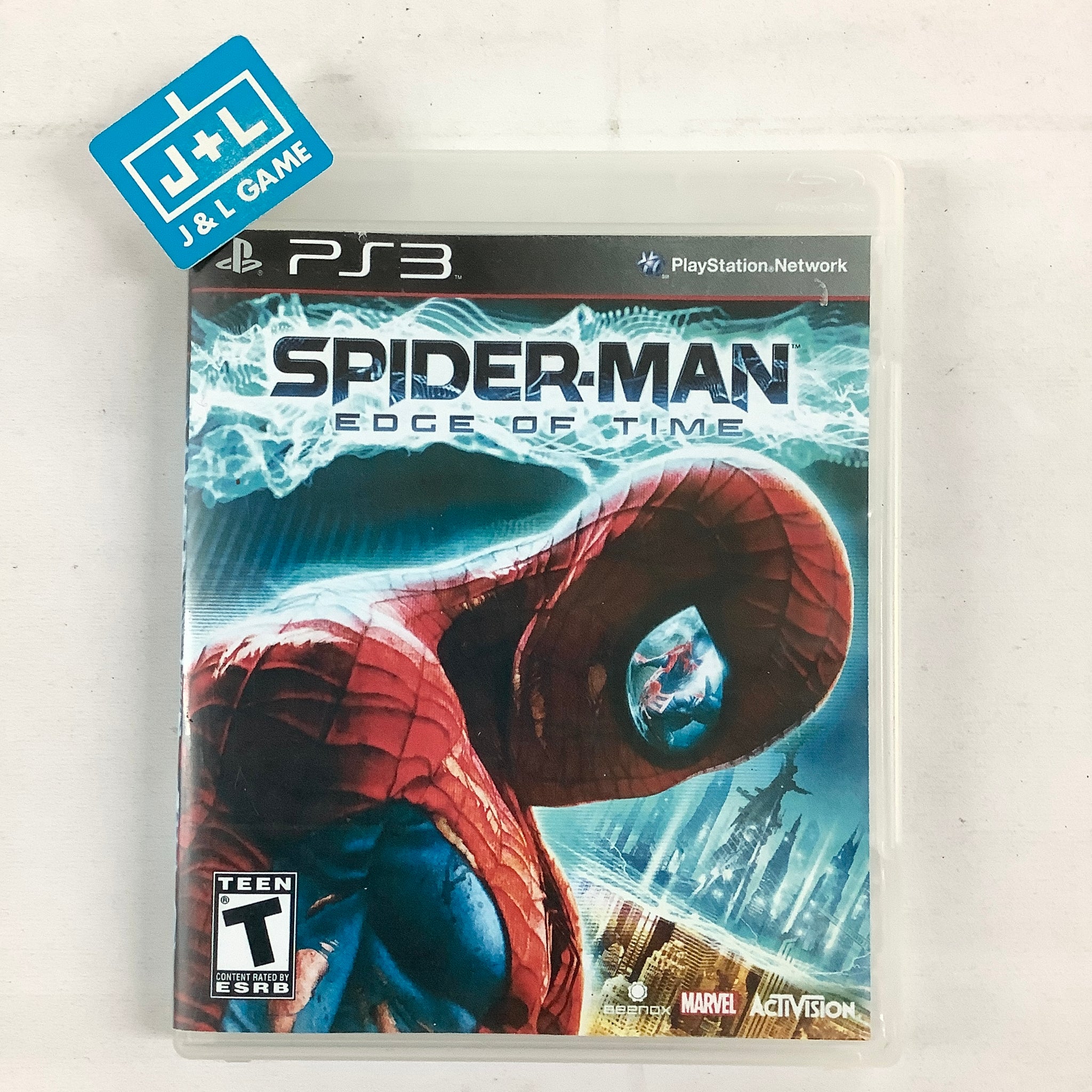 Spider-Man: Edge of Time - (PS3) PlayStation 3 [Pre-Owned] – J&L Video Games  New York City