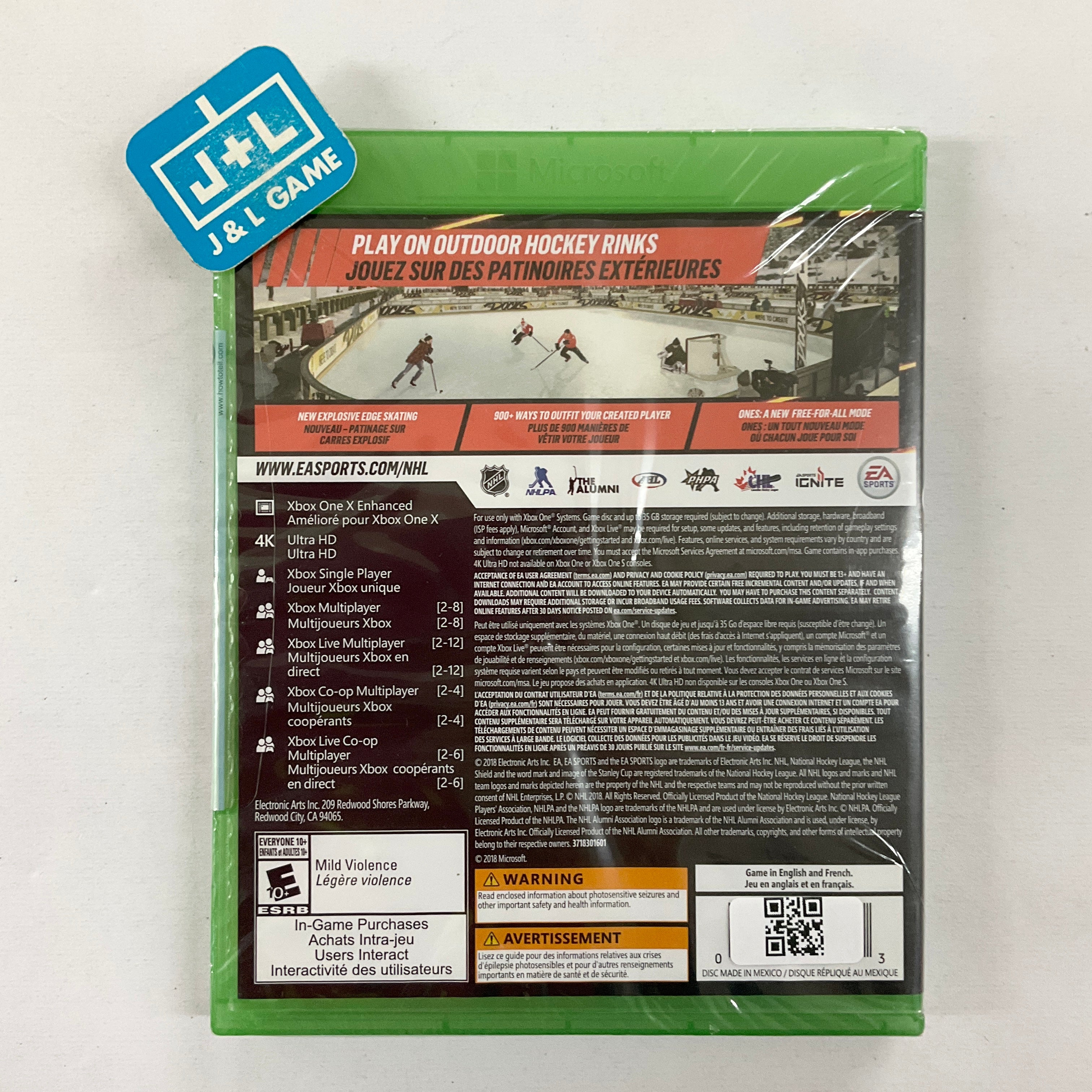 NHL 19 - (XB1) Xbox One Video Games Electronic Arts   