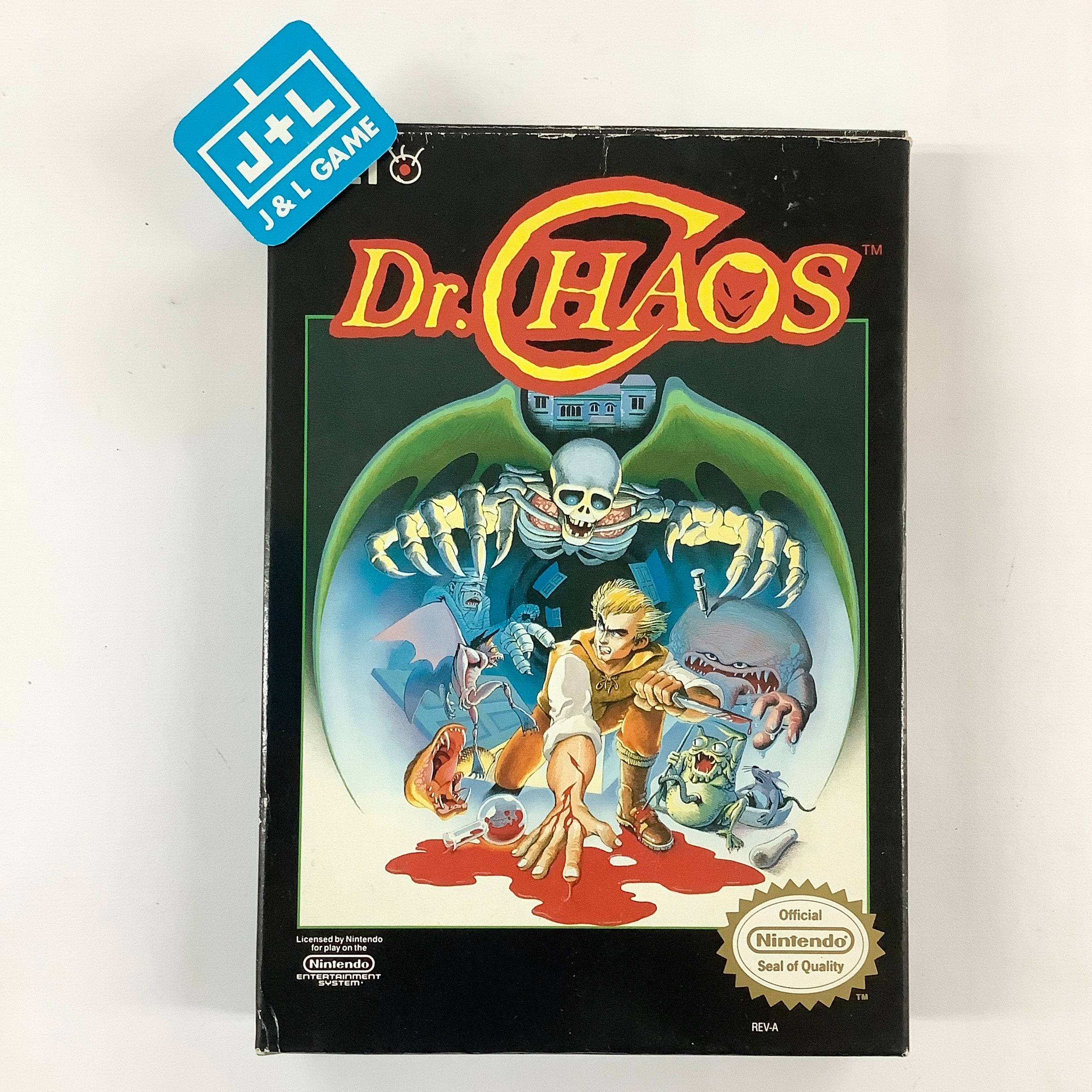 Dr. Chaos - (NES) Nintendo Entertainment System [Pre-Owned] Video Games FCI, Inc.   