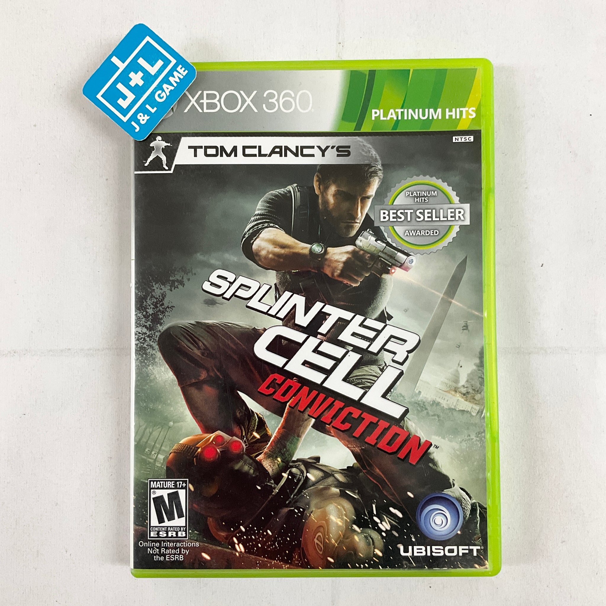 Tom Clancy's Splinter Cell: Conviction (Platinum Hits) - Xbox 360 [Pre –  J&L Video Games New York City