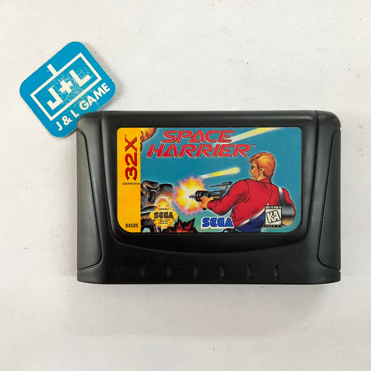 Jeu Space Harrier Sur Sega Game Gear - Version PAL, Loose (sans Boîte), En Bon état