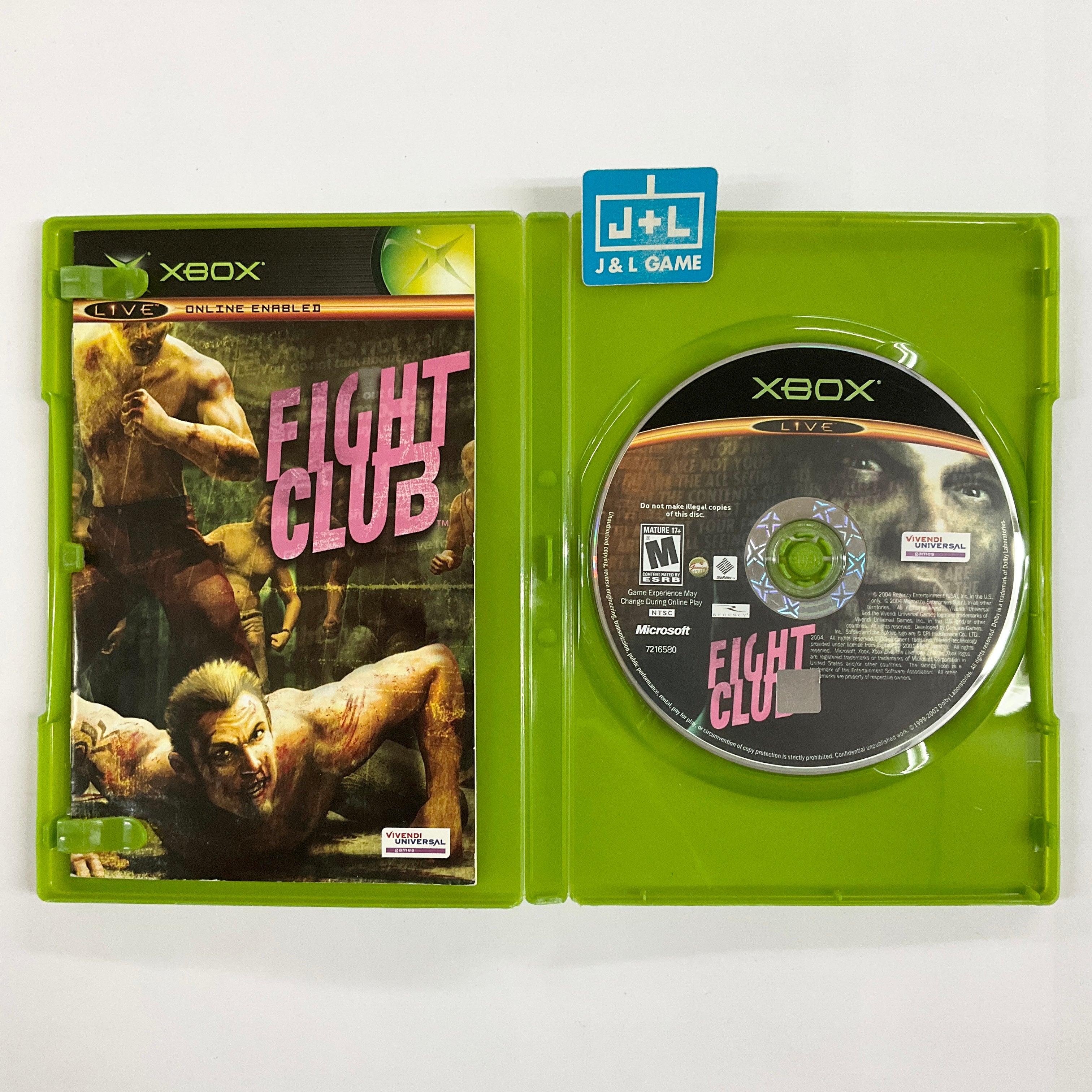 Fight Club - (XB) Xbox [Pre-Owned] Video Games VU Games   
