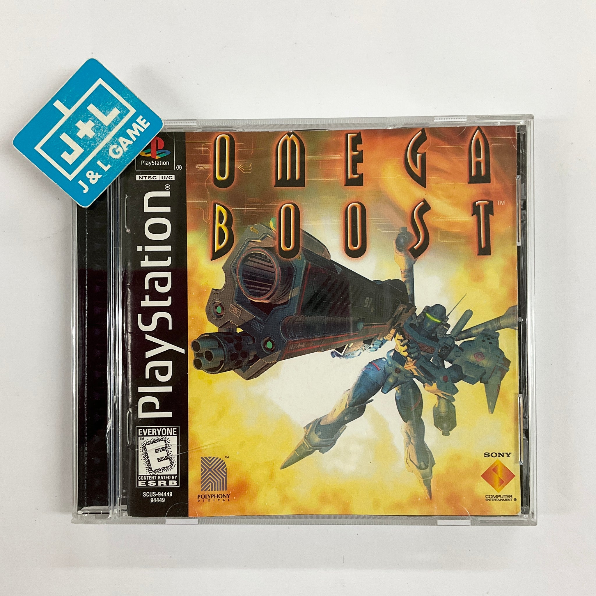 Omega Boost - (PS1) PlayStation 1 [Pre-Owned] Video Games SCEA   
