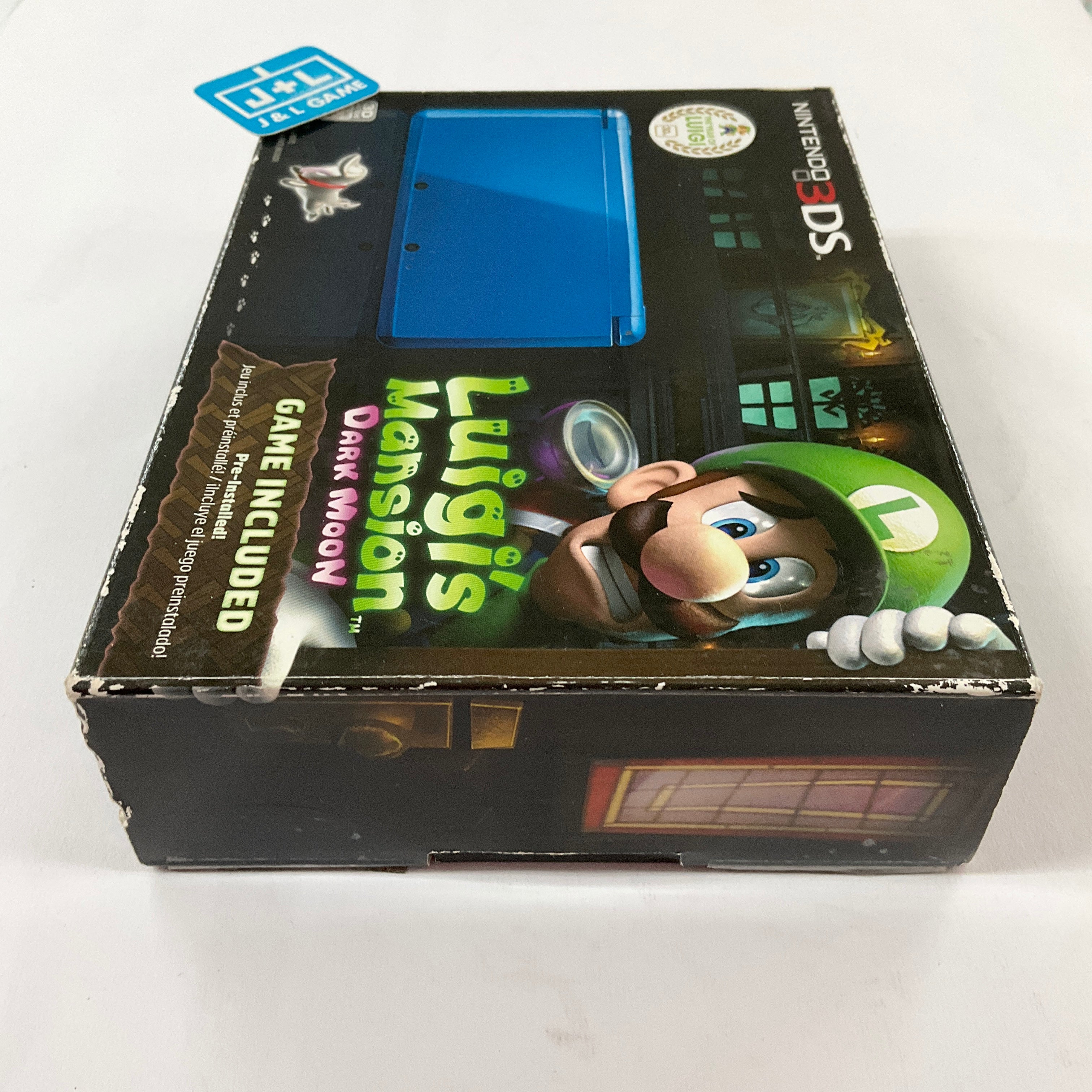 Nintendo 3DS Console (Cobalt Blue Luigi's Mansion: Dark Moon) - Nintendo 3DS [Pre-Owned] Consoles Nintendo   