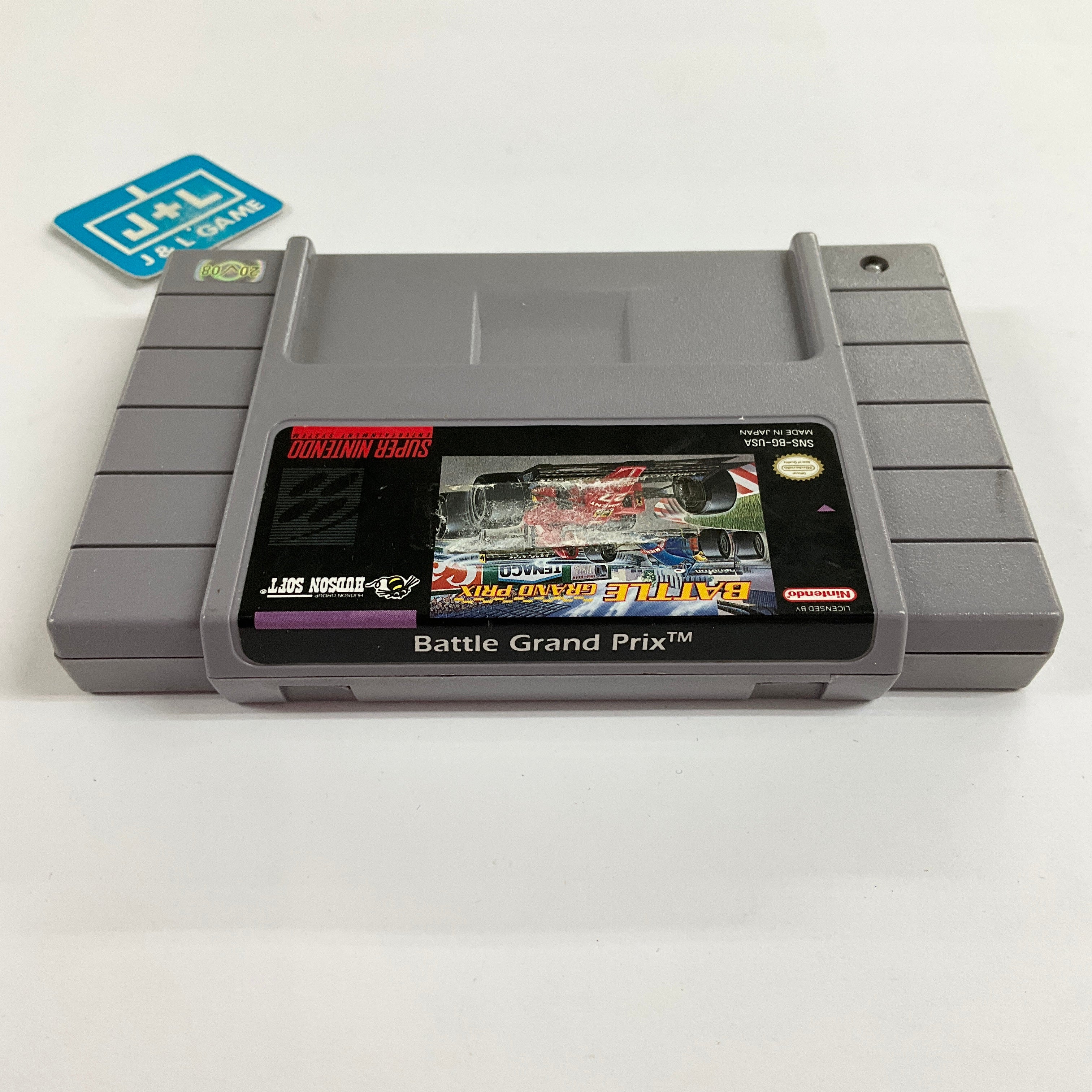 アリイ　SUPER F GRAND CHAMPION 1/32 Battle Grand Prix - (SNES) Super Nintendo [Pre-Owned] | J&L Game