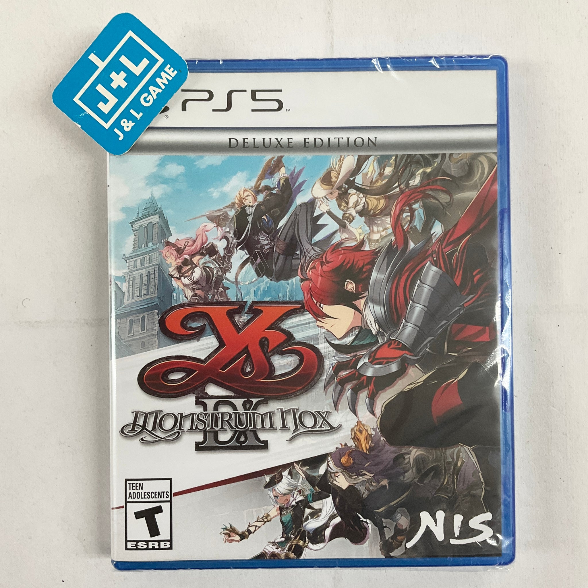 Ys IX: Monstrum Nox (Deluxe Edition) - (PS5) PlayStation 5 Video Games NIS America   
