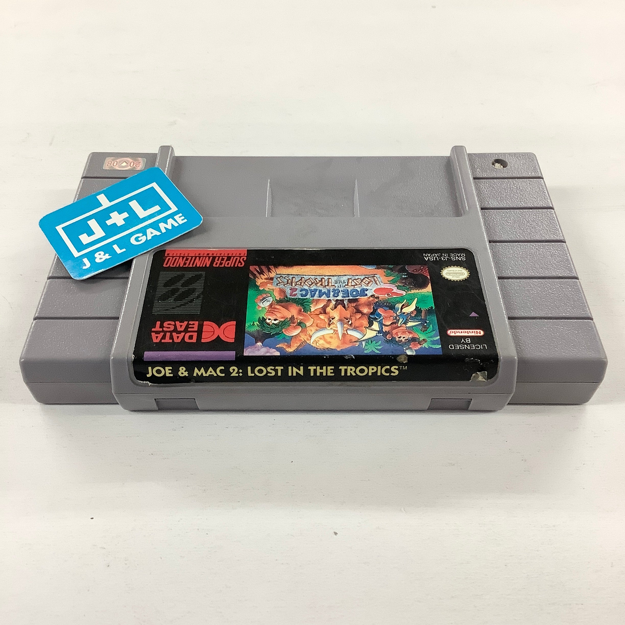 Joe & Mac 2: Lost in the Tropics - (SNES) Super Nintendo [Pre-Owned] Video Games Data East   