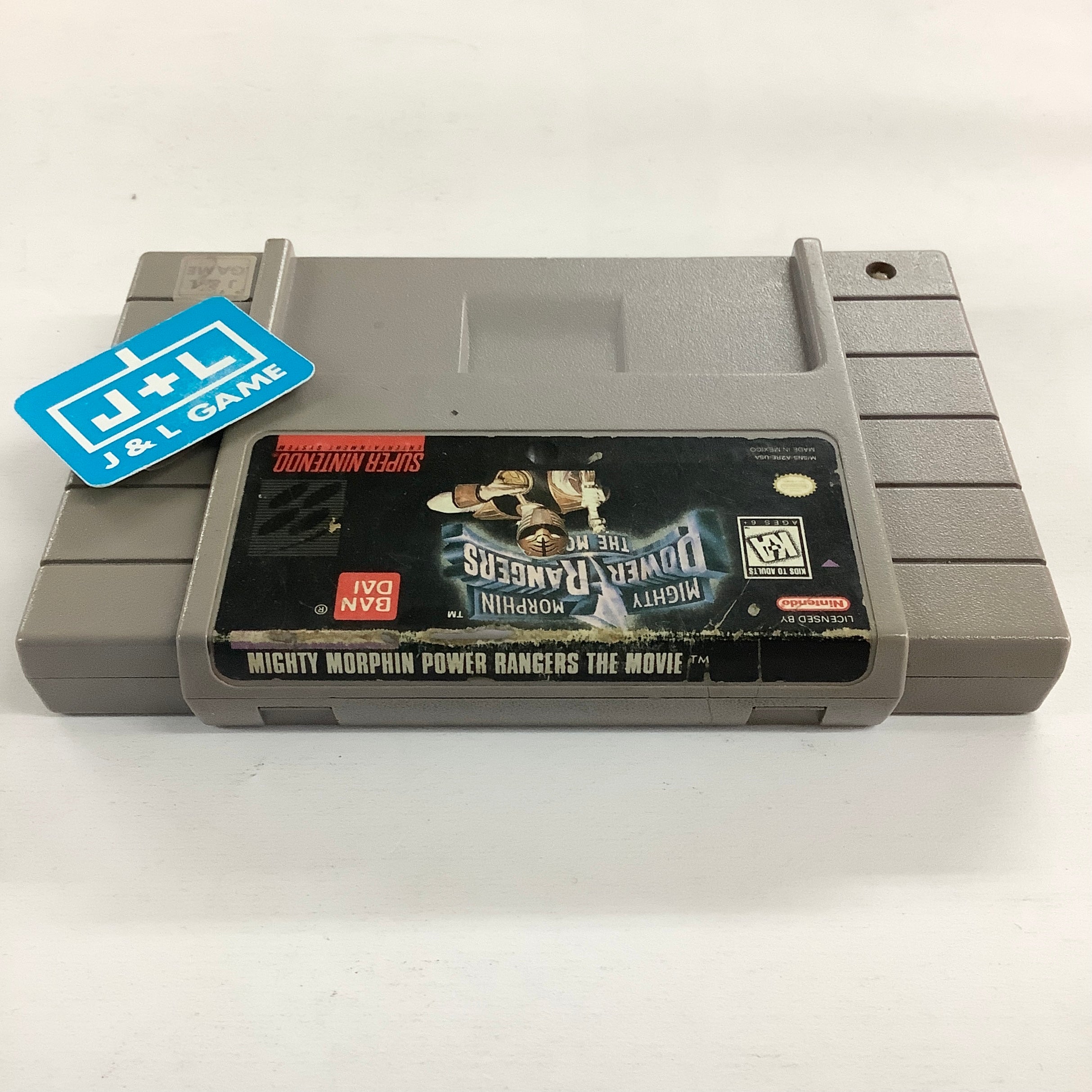 Mighty Morphin Power Rangers: The Movie - (SNES) Super Nintendo