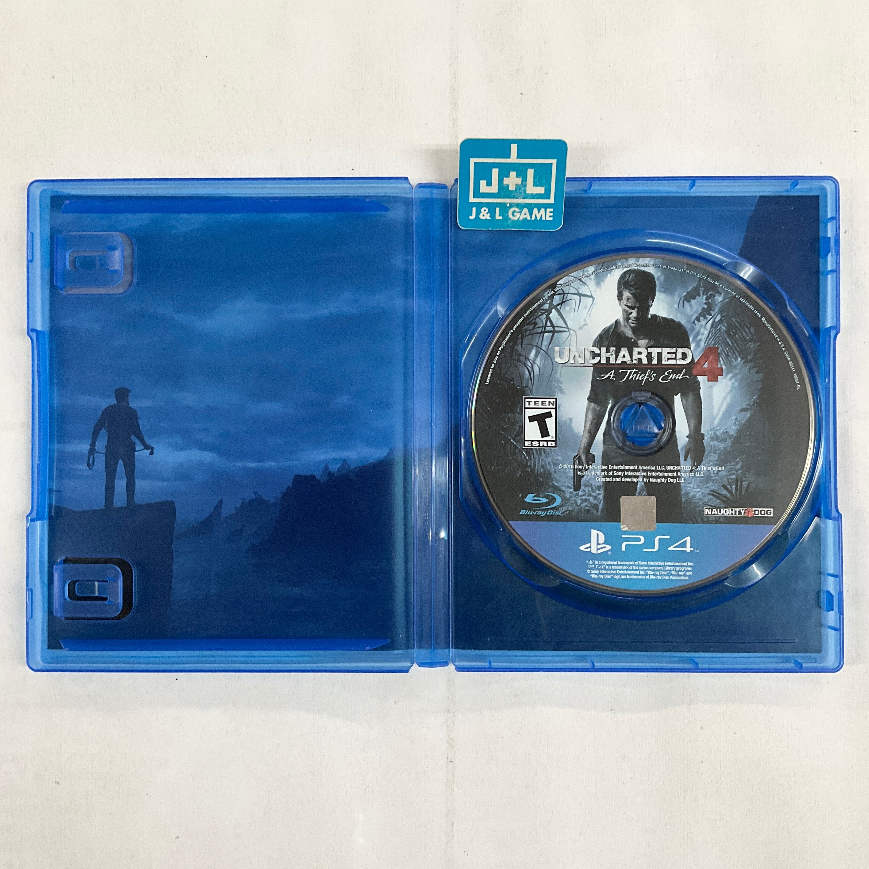Uncharted 4: A Thief's End - (PS4) PlayStation 4 [Pre-Owned] Video Games SCEA   