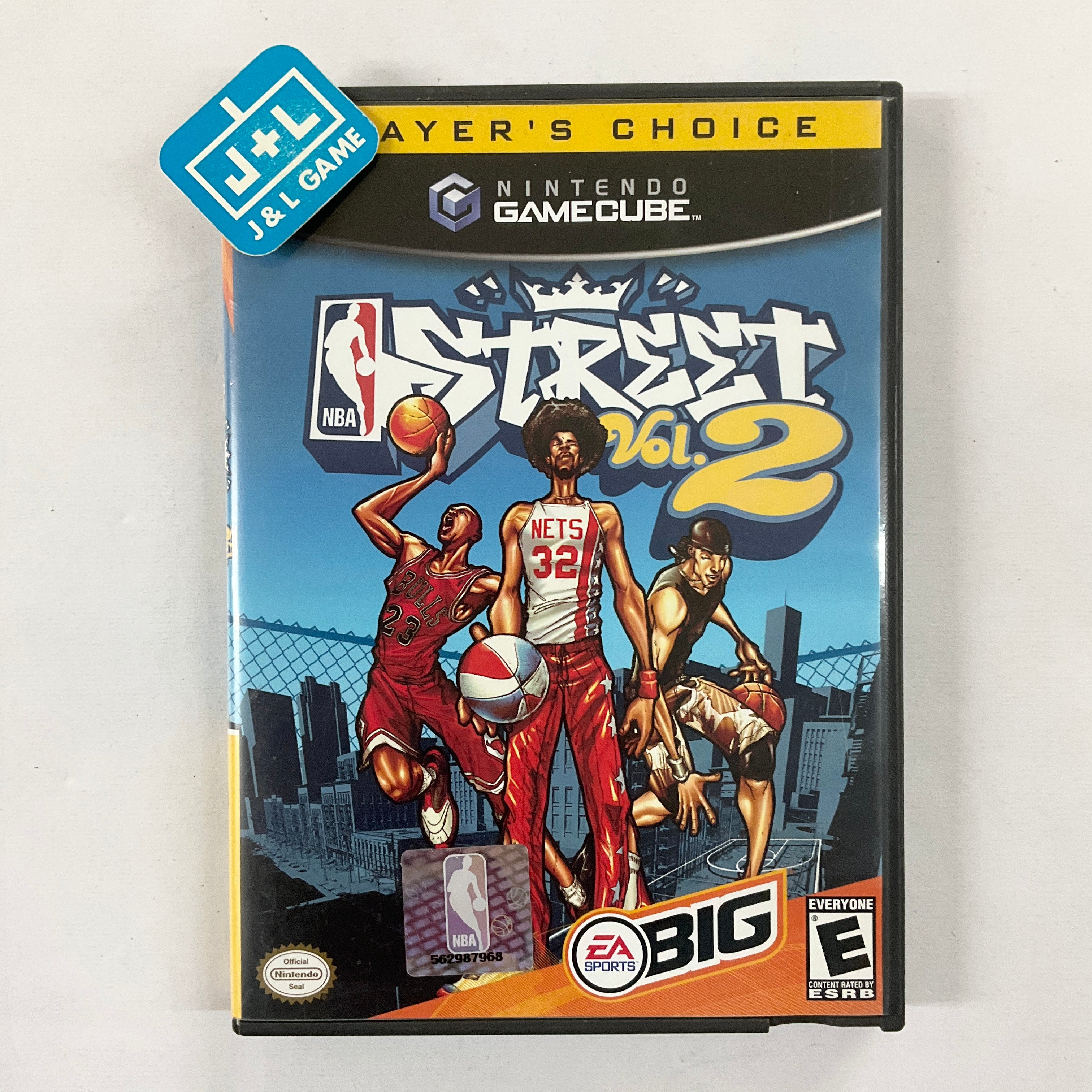 NBA Street Vol. 2 (Player's Choice) - (GC) GameCube [Pre-Owned] Video Games EA Sports Big   