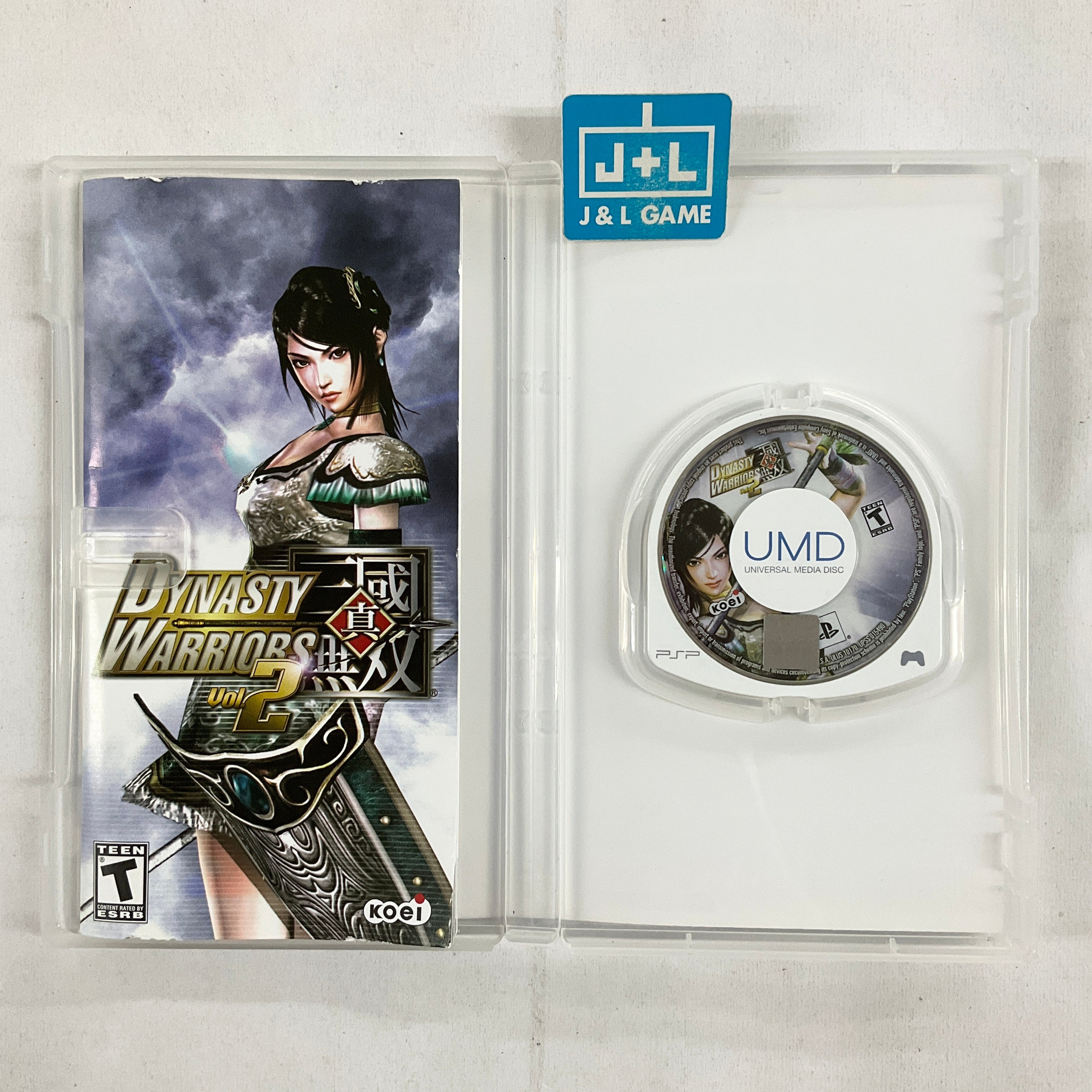 Dynasty Warriors Vol. 2 - Sony PSP [Pre-Owned] Video Games Koei   
