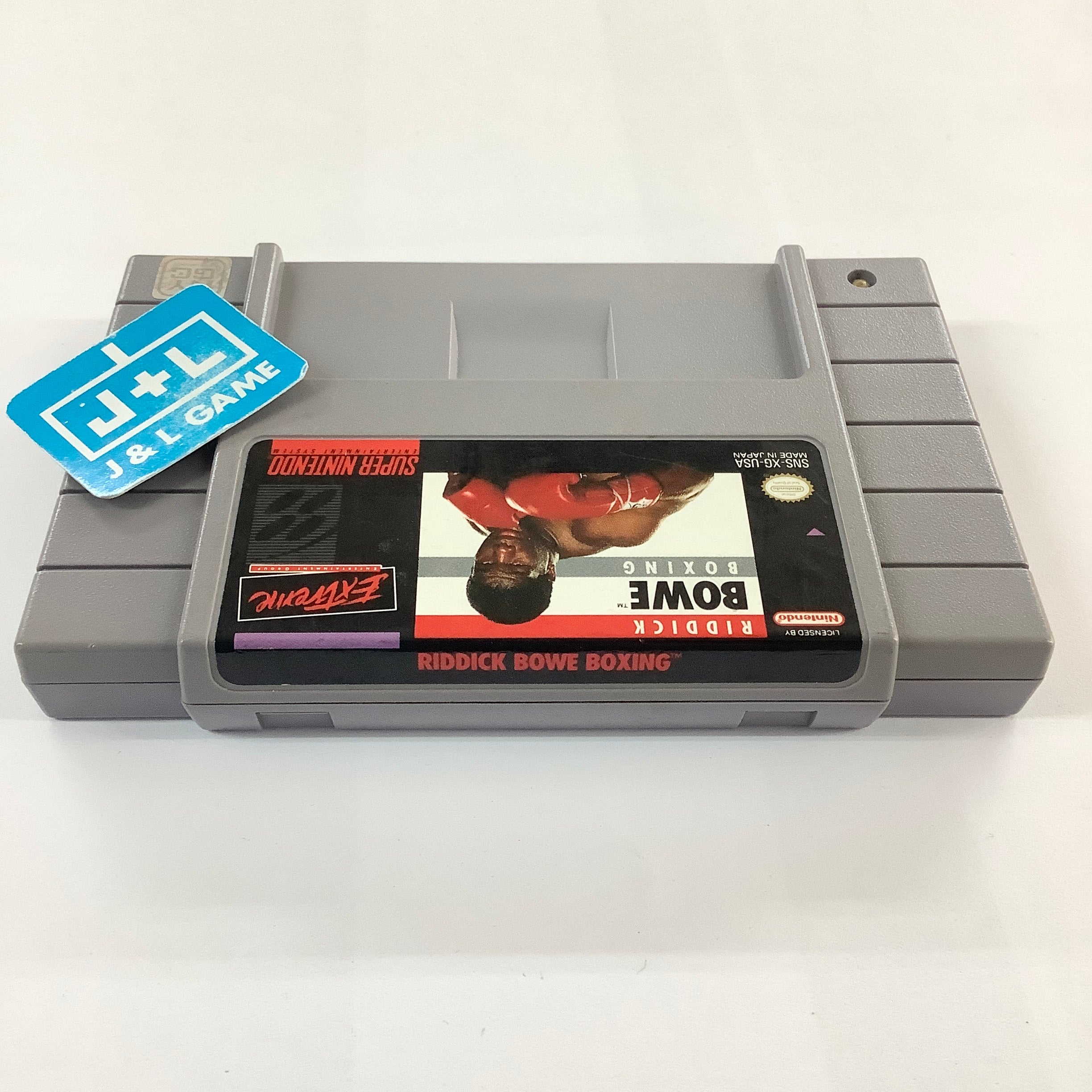 Riddick Bowe Boxing - (SNES) Super Nintendo [Pre-Owned] Video Games Extreme Entertainment Group   