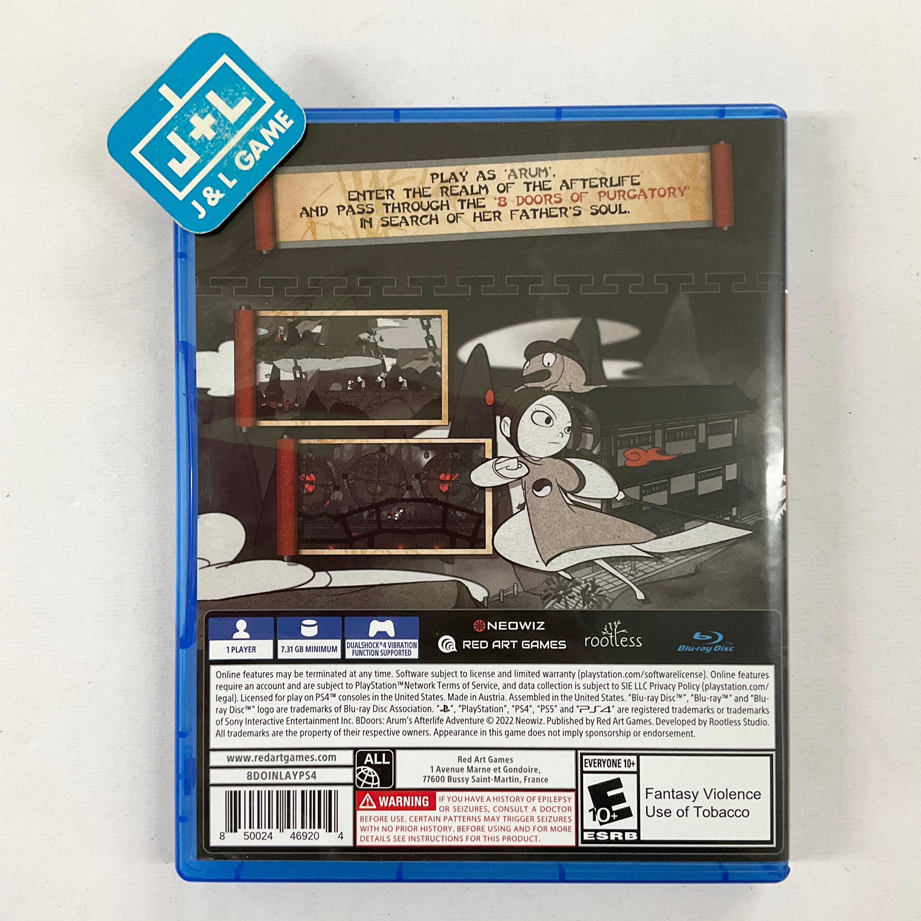 8Doors: Arum's Afterlife Adventure - (PS4) PlayStation 4 [Pre-Owned] Video Games Red Art Games   