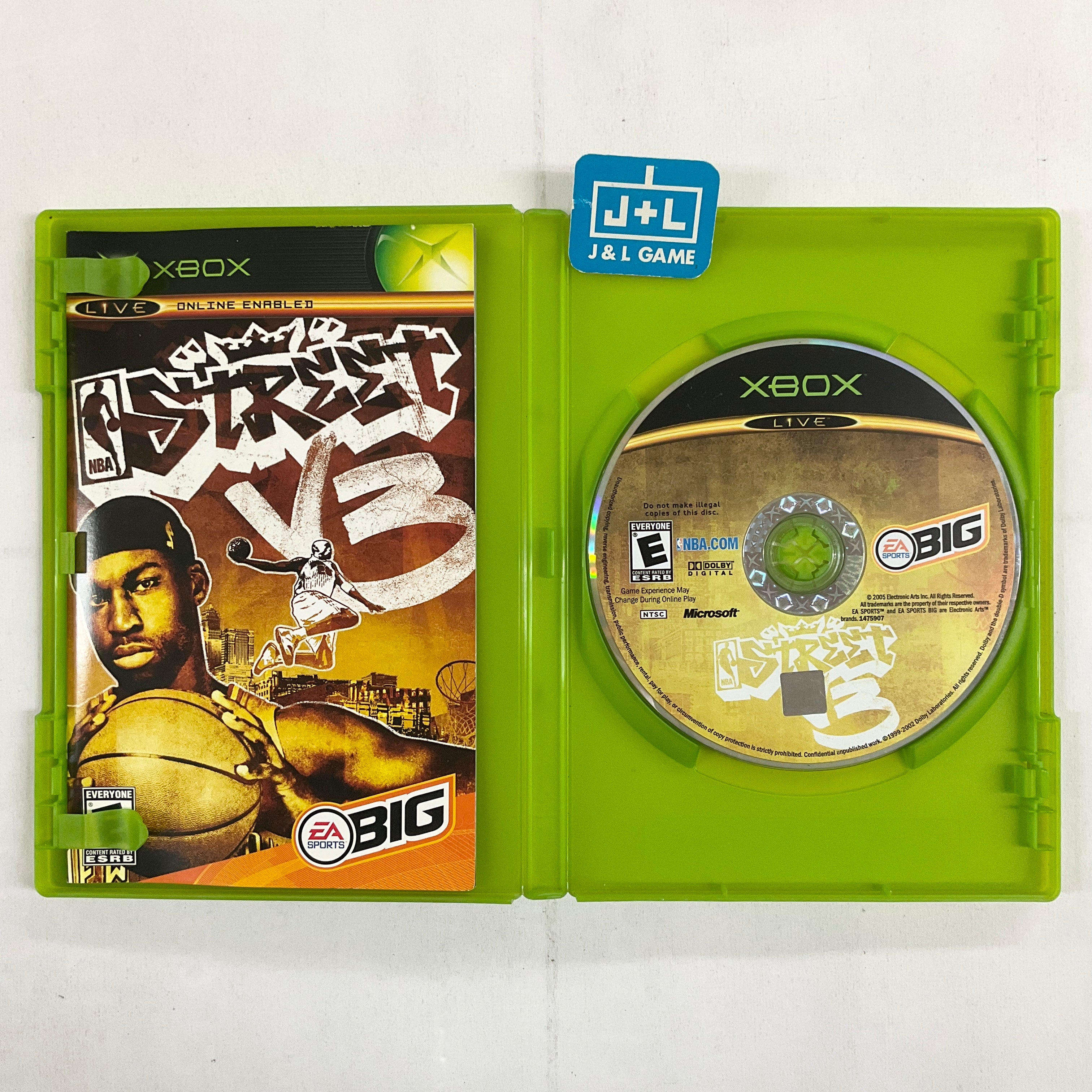 NBA Street V3 - (XB) Xbox [Pre-Owned] Video Games EA Sports Big   