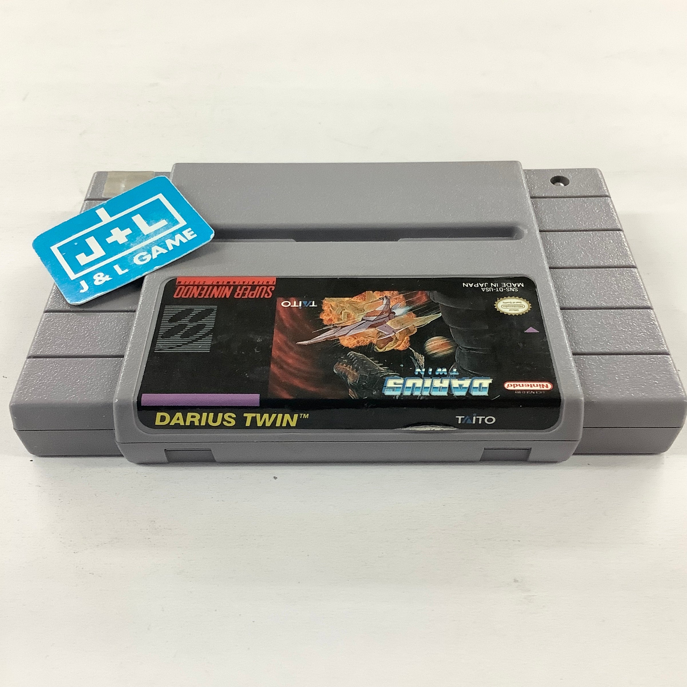 Darius Twin - (SNES) Super Nintendo [Pre-Owned] Video Games Taito Corporation   