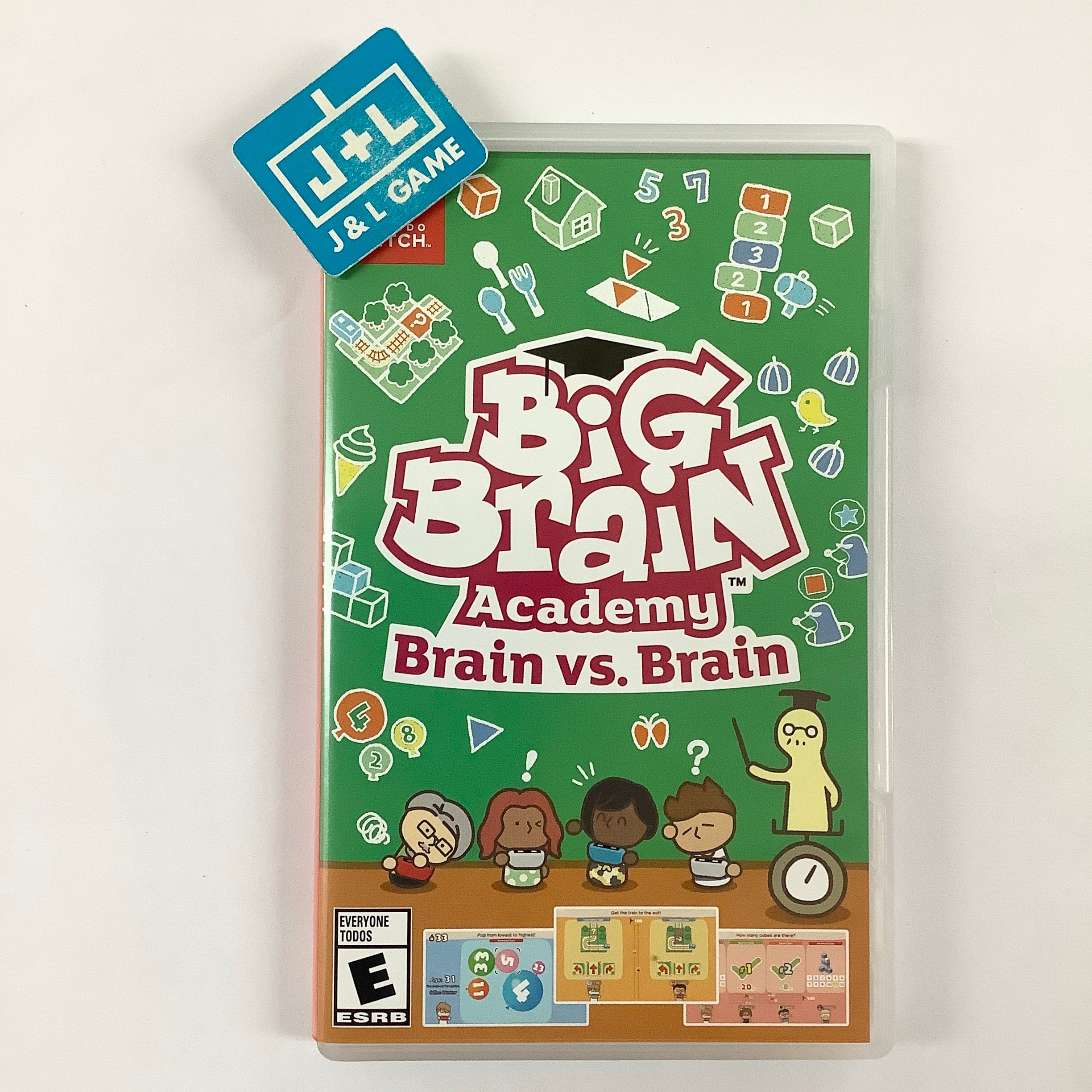 Big Brain Academy: Brain vs. Brain - (NSW) Nintendo Switch [Pre-Owned] Video Games Nintendo   