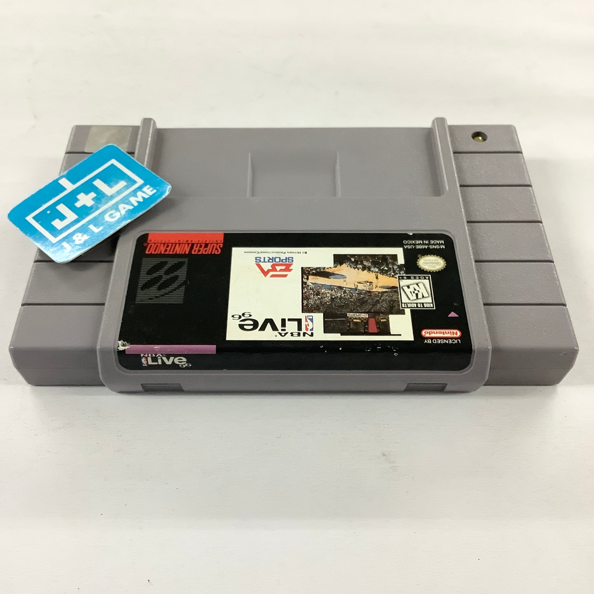 NBA Live 96 - (SNES) Super Nintendo [Pre-Owned] Video Games Electronic Arts   