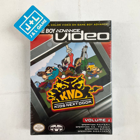 Game Boy Advance Video: Codename: Kids Next Door - Volume 1 - (GBA) Game Boy Advance Video Games Majesco   