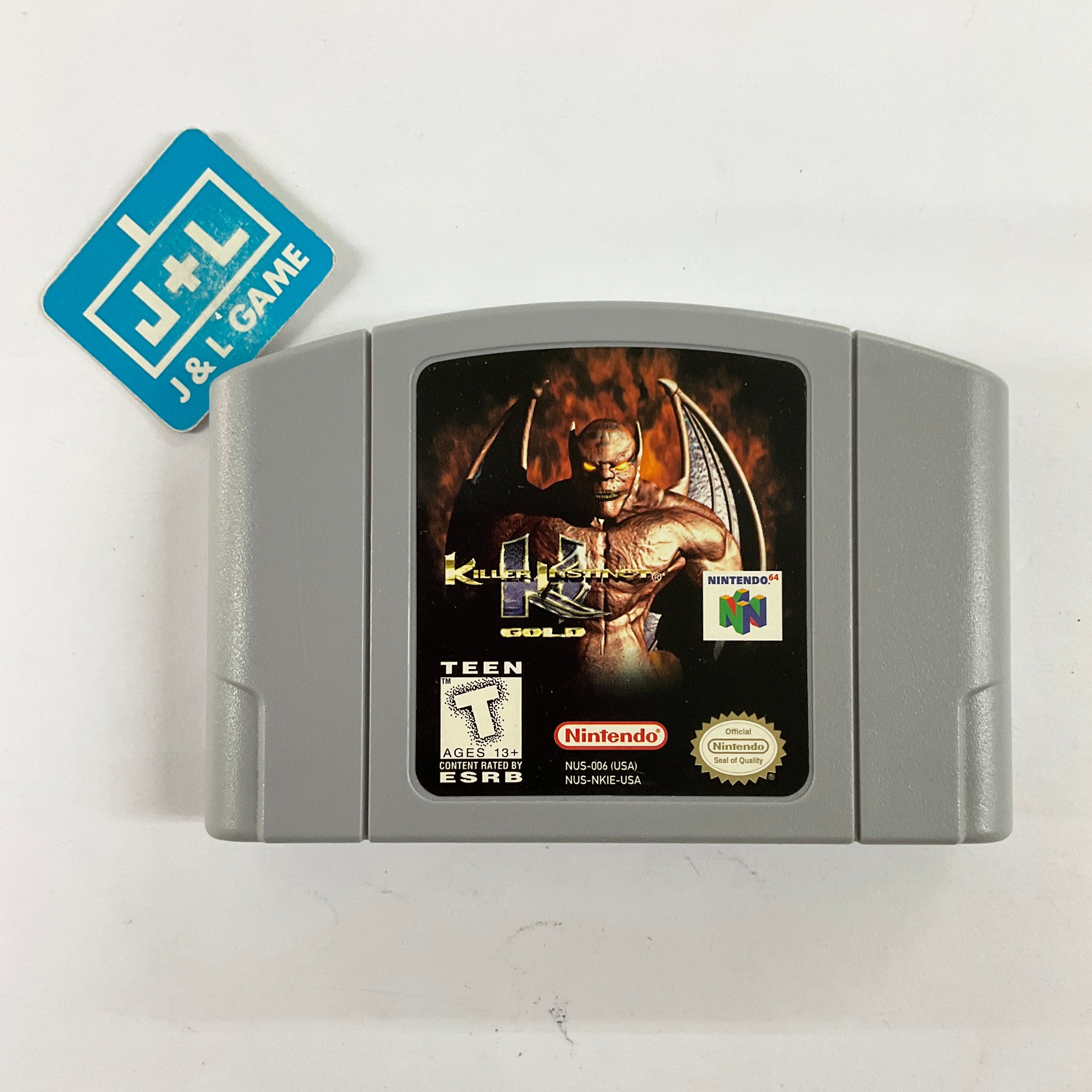 Killer Instinct Gold - (N64) Nintendo 64 [Pre-Owned] Video Games Nintendo   