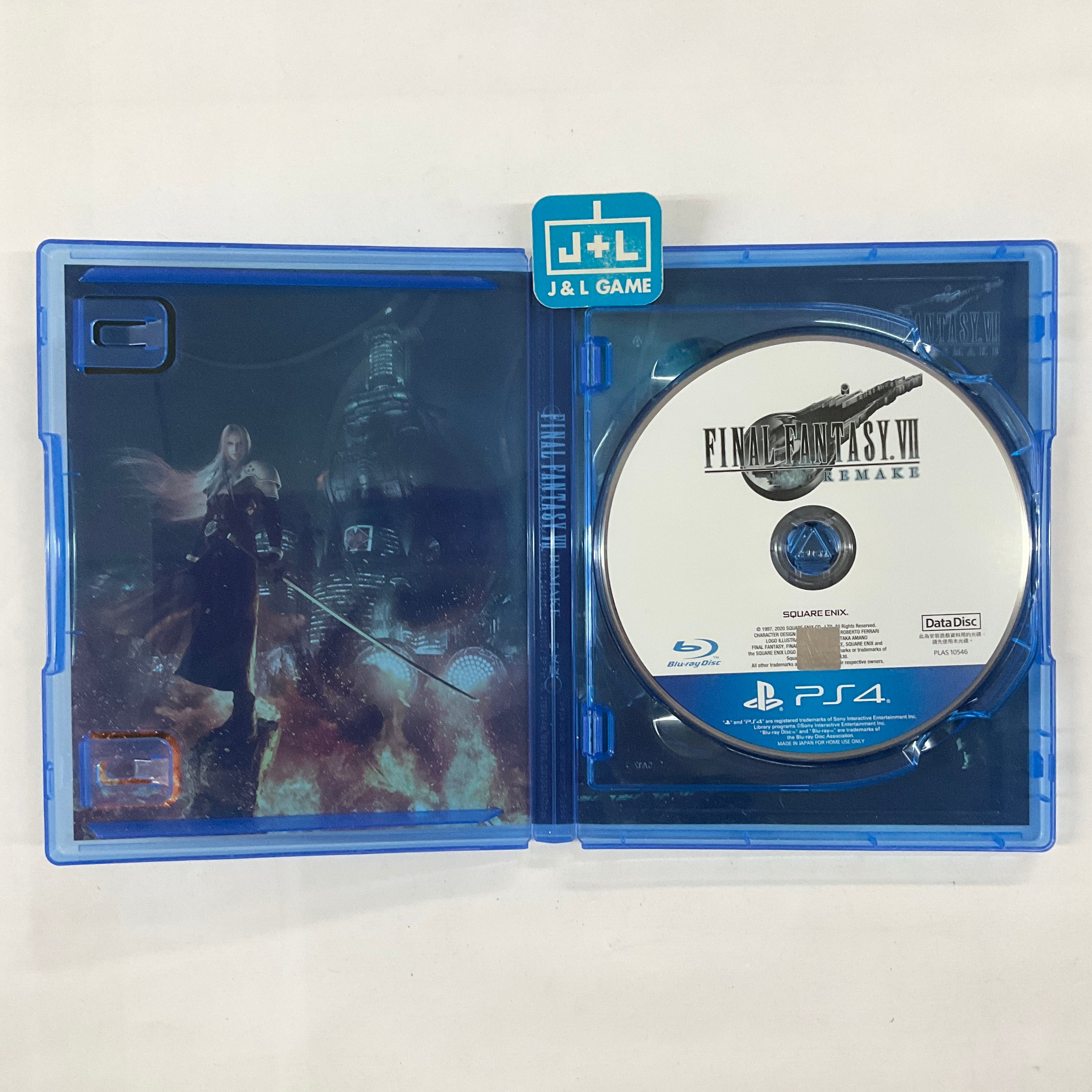 Final Fantasy VII: Remake (Chinese Sub) - (PS4) PlayStation 4 [Pre-Owned] (Asia Import) Video Games Square Enix   