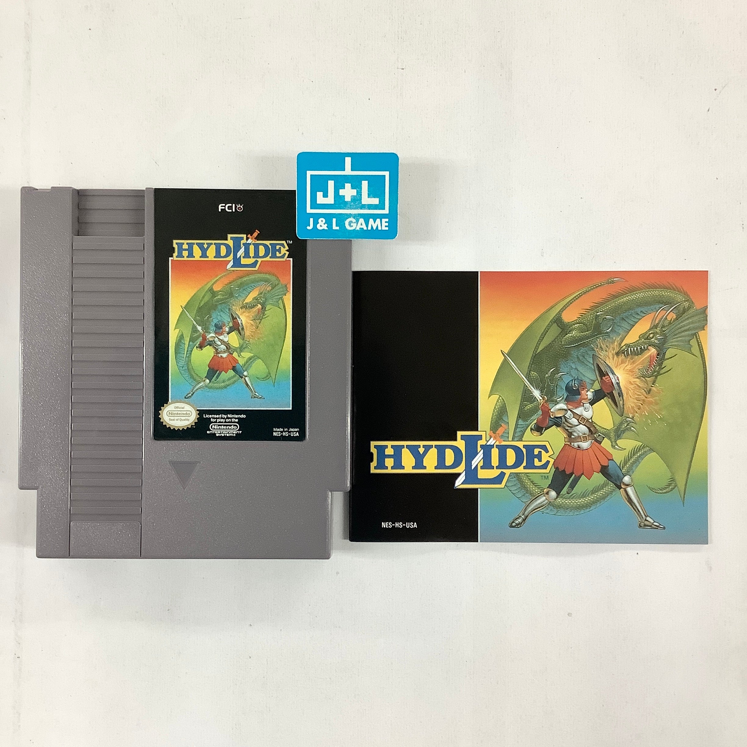 Hydlide - (NES) Nintendo Entertainment System [Pre-Owned] Video Games FCI, Inc.   