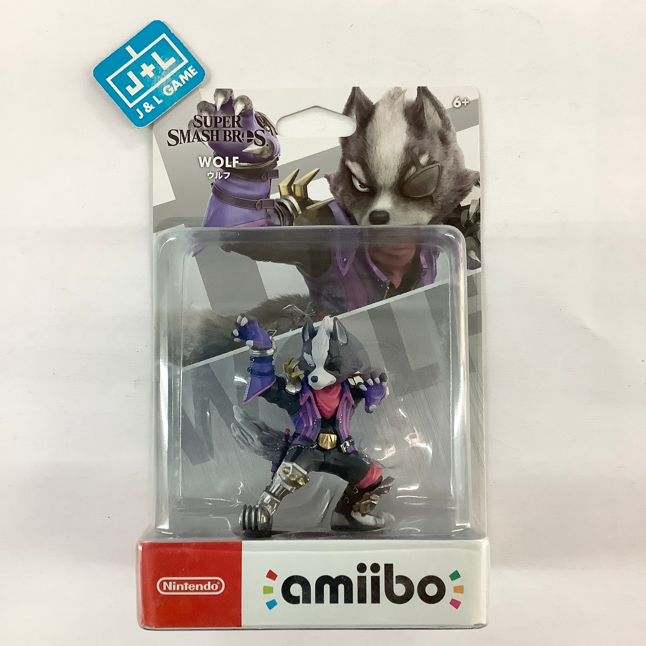 Wolf (Super Smash Bros. series) - Nintendo Switch Amiibo Amiibo Nintendo   
