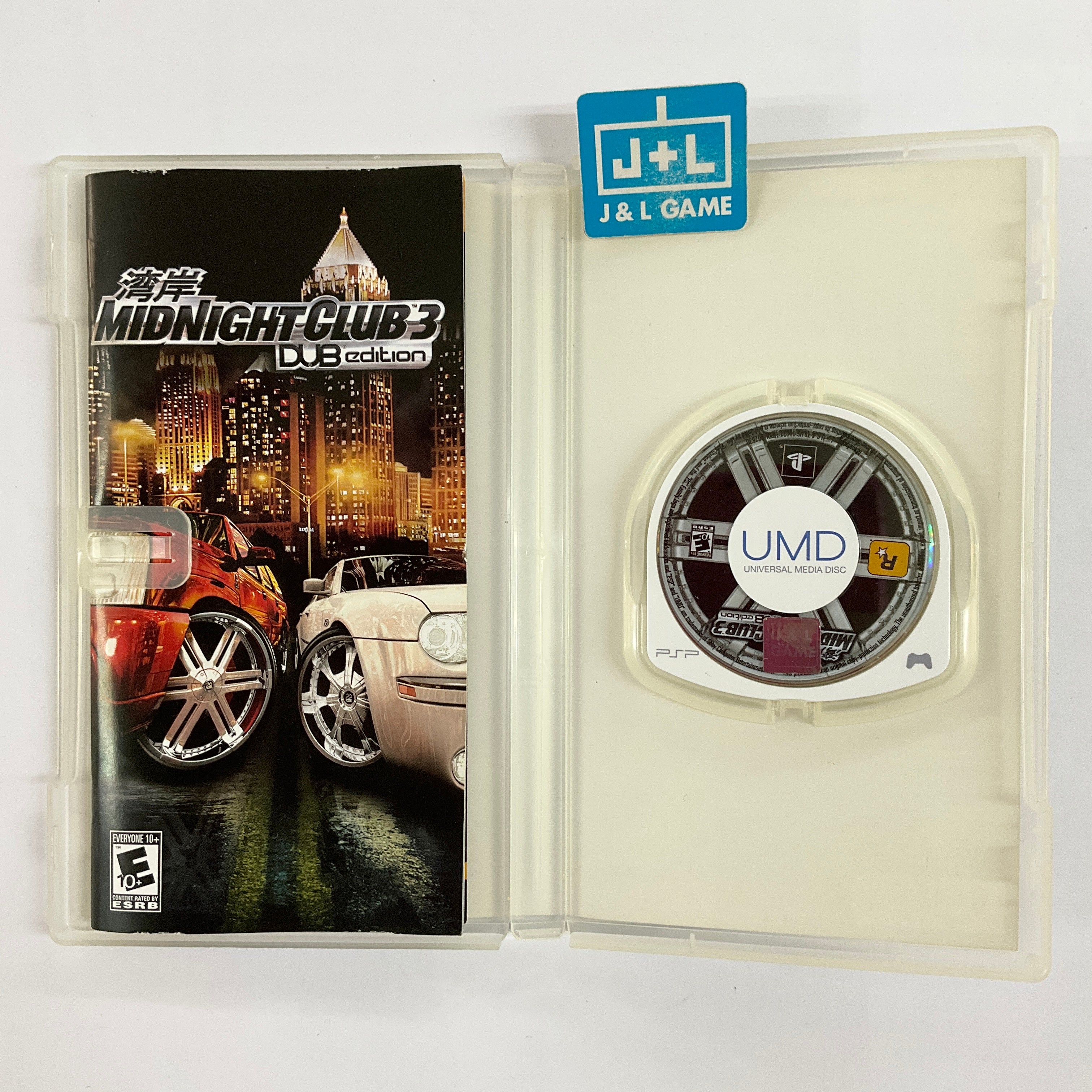 Midnight Club 3: DUB Edition - SONY PSP [Pre-Owned] Video Games Rockstar Games   