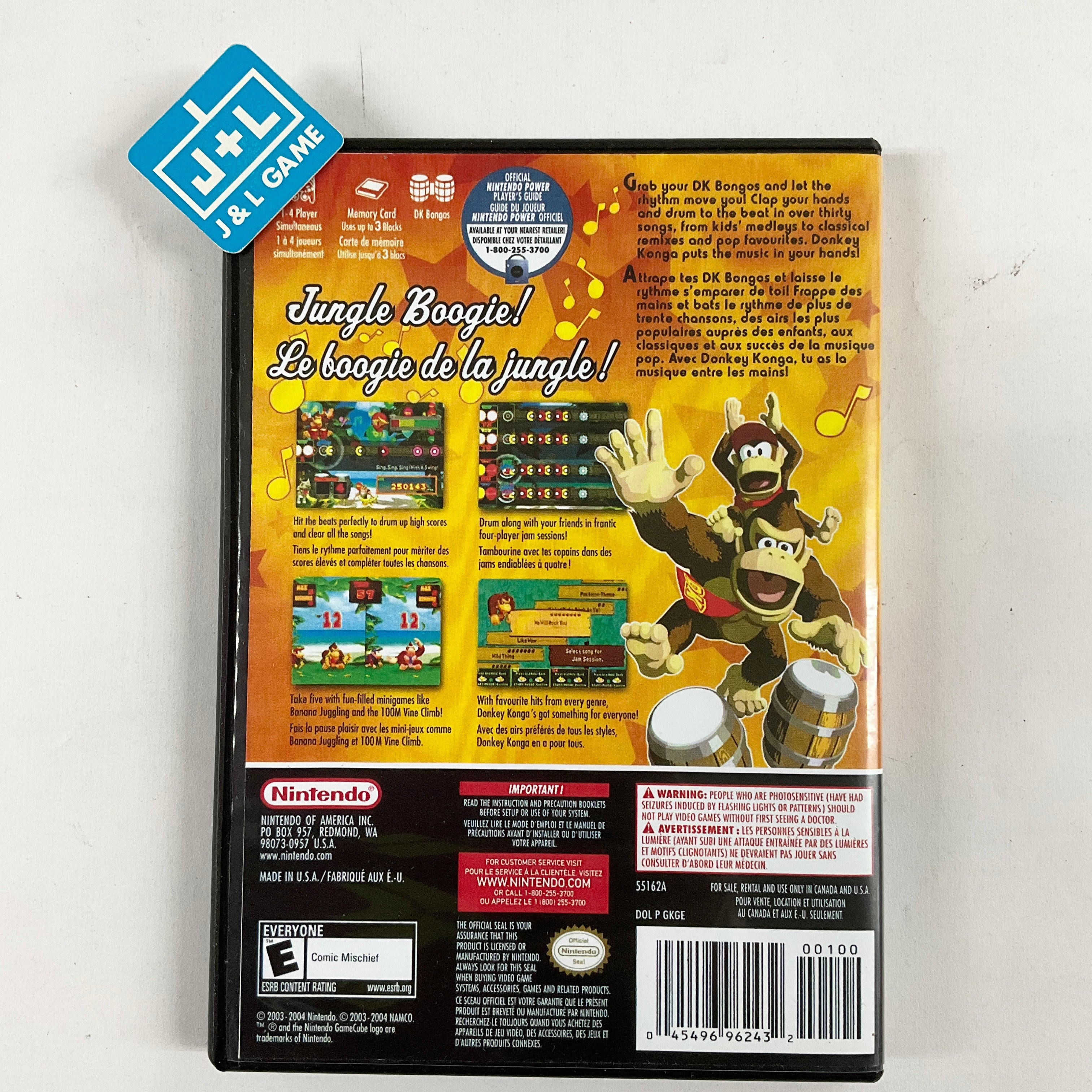 Donkey Konga - (GC) GameCube [Pre-Owned] Video Games Nintendo   