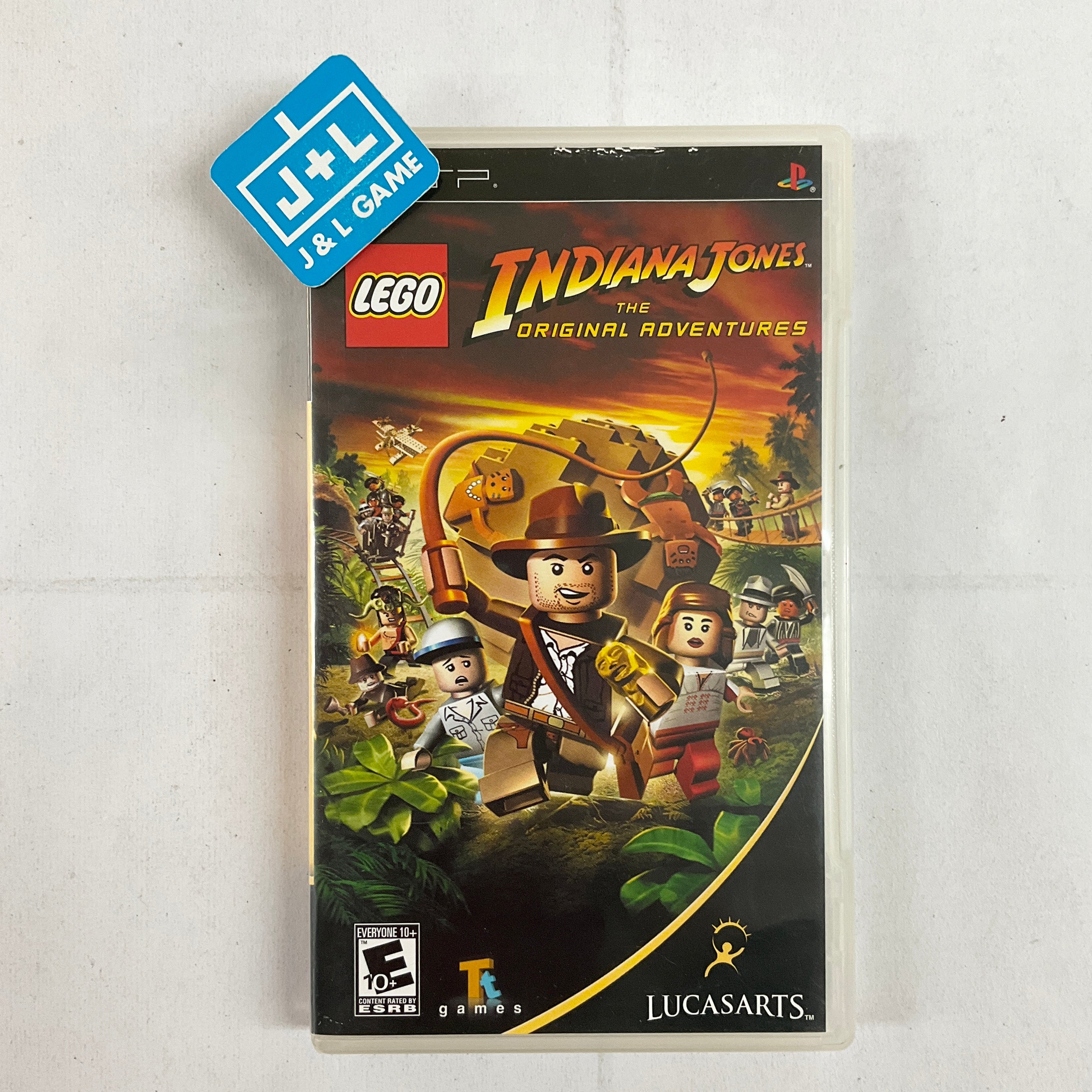 LEGO Indiana Jones: The Original Adventures - Sony PSP [Pre-Owned] Video Games LucasArts   