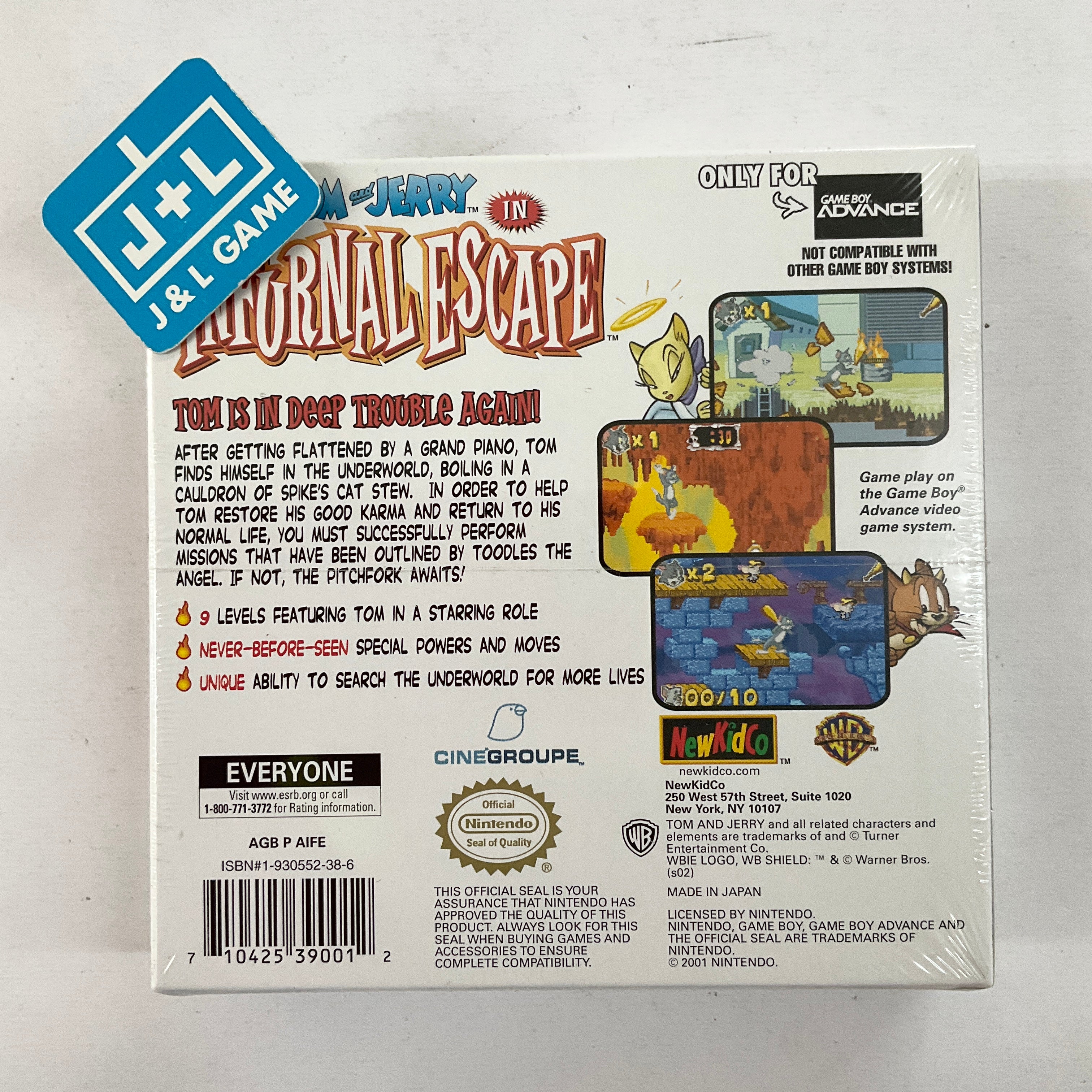 Tom And Jerry In Infurnal Escape GameBoy Advance (Gebraucht) in Sion für CHF 15 – mit Lieferung auf kaufen Tom And Jerry In Infurnal Escape GameBoy Advance (Gebraucht) in Sion für CHF 15 – mit Lieferung auf kaufen