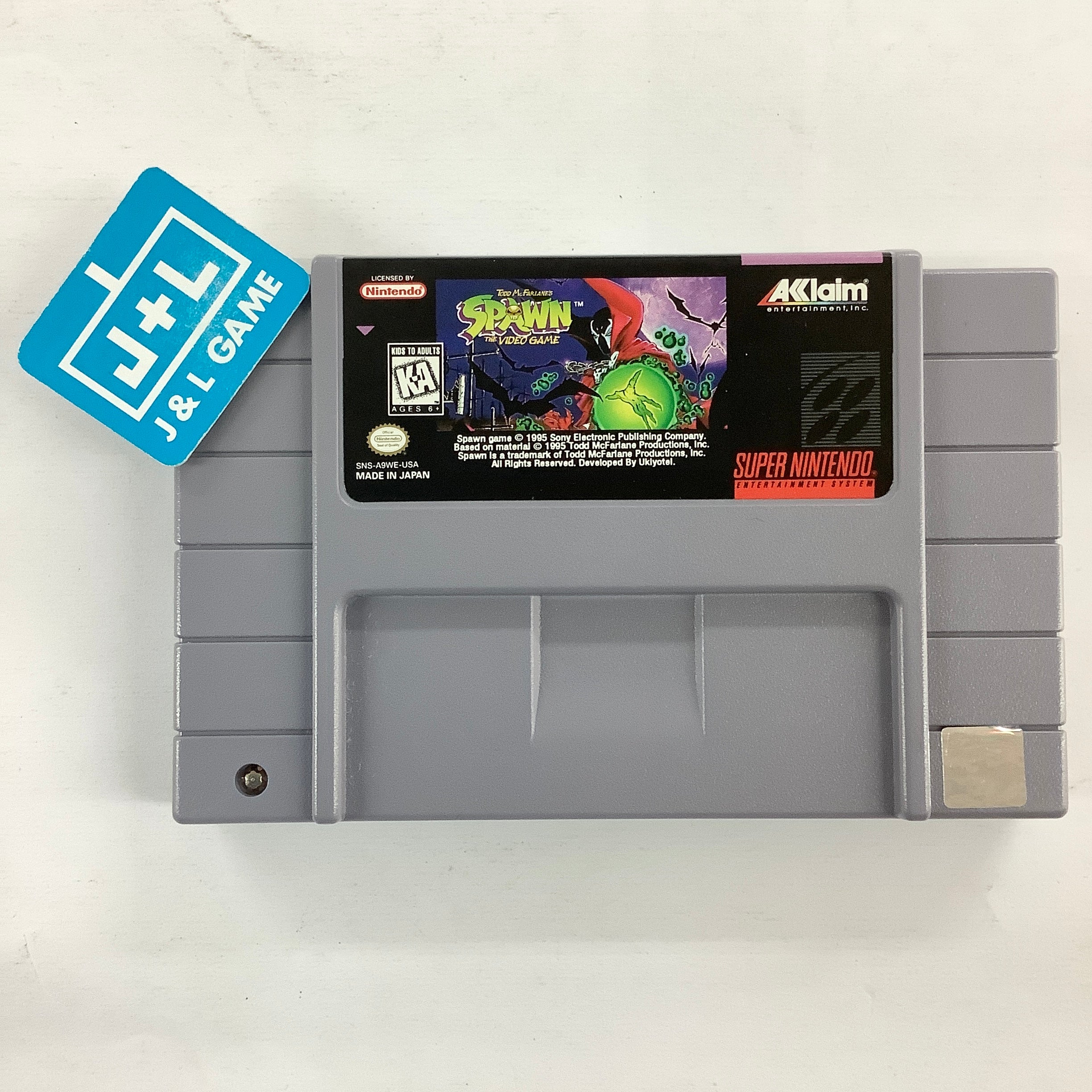 Todd McFarlane's Spawn The Video Game - (SNES) Super Nintendo [Pre-Owned] Video Games Acclaim   