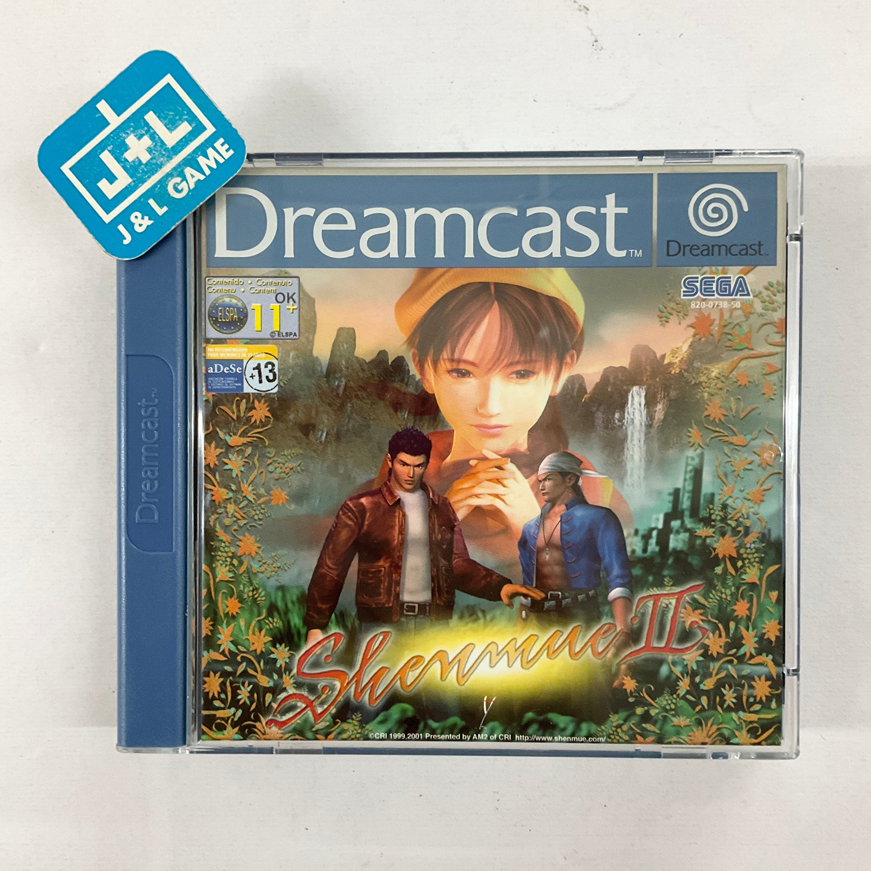 Shenmue II - (DC) Dreamcast [Pre-Owned] (European Import) | J&L Game