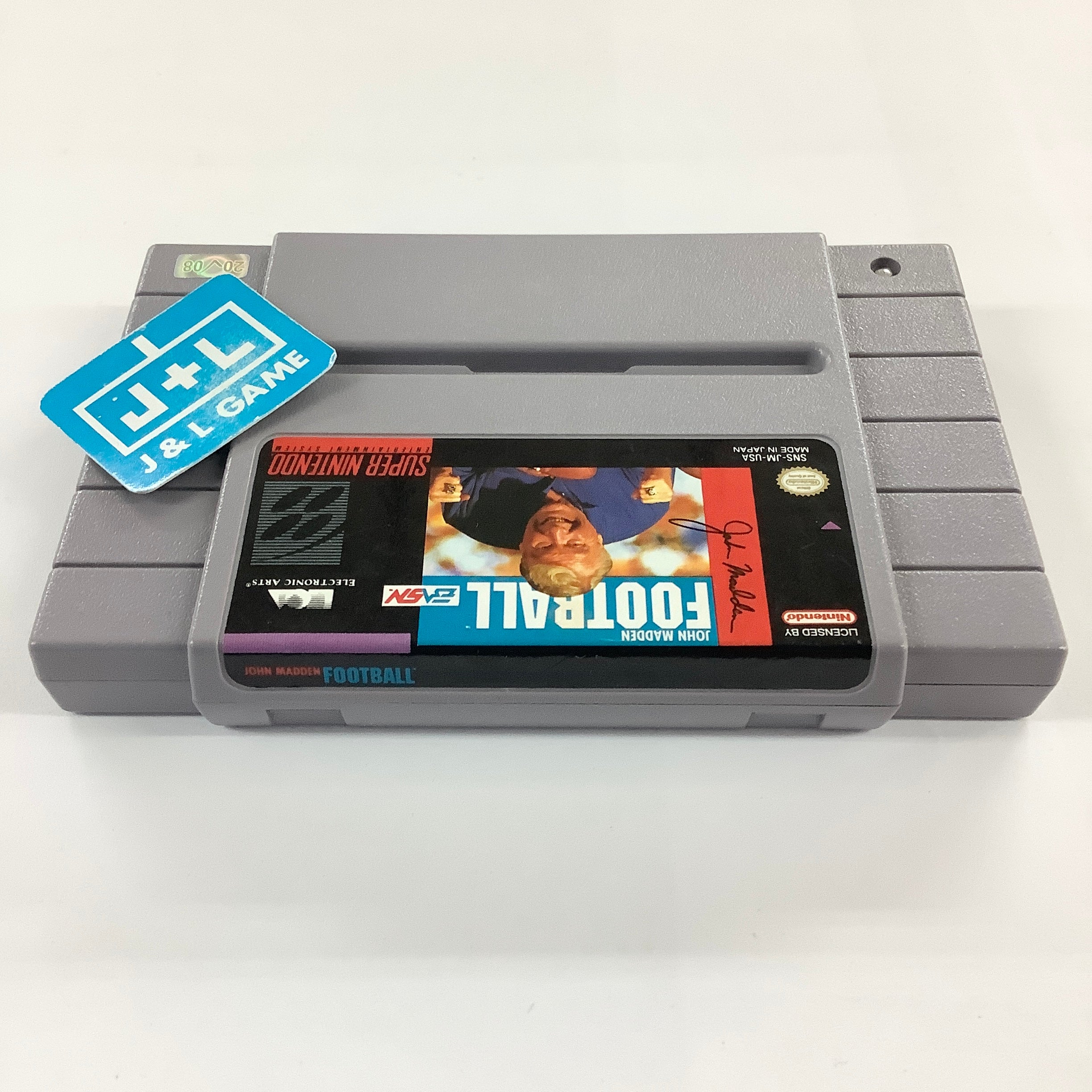 スーパーファミコン - SFC★JOHN MADDEN FOOTBALL&#39;93 SNES 海外版 SFC☆JOHN MADDEN FOOTBALL'93 SNES 海外版