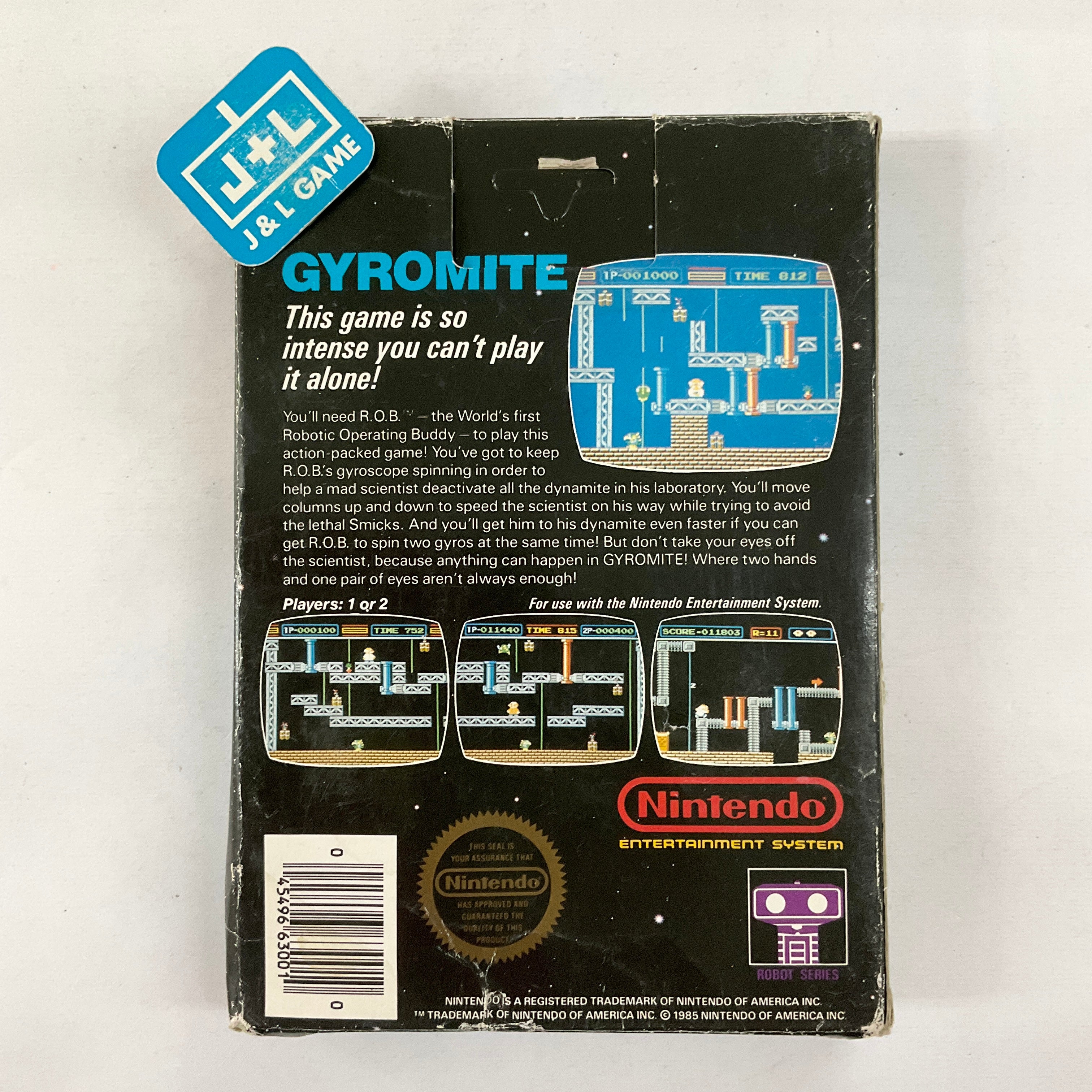 Gyromite - (NES) Nintendo Entertainment System [Pre-Owned] Video Games Nintendo   