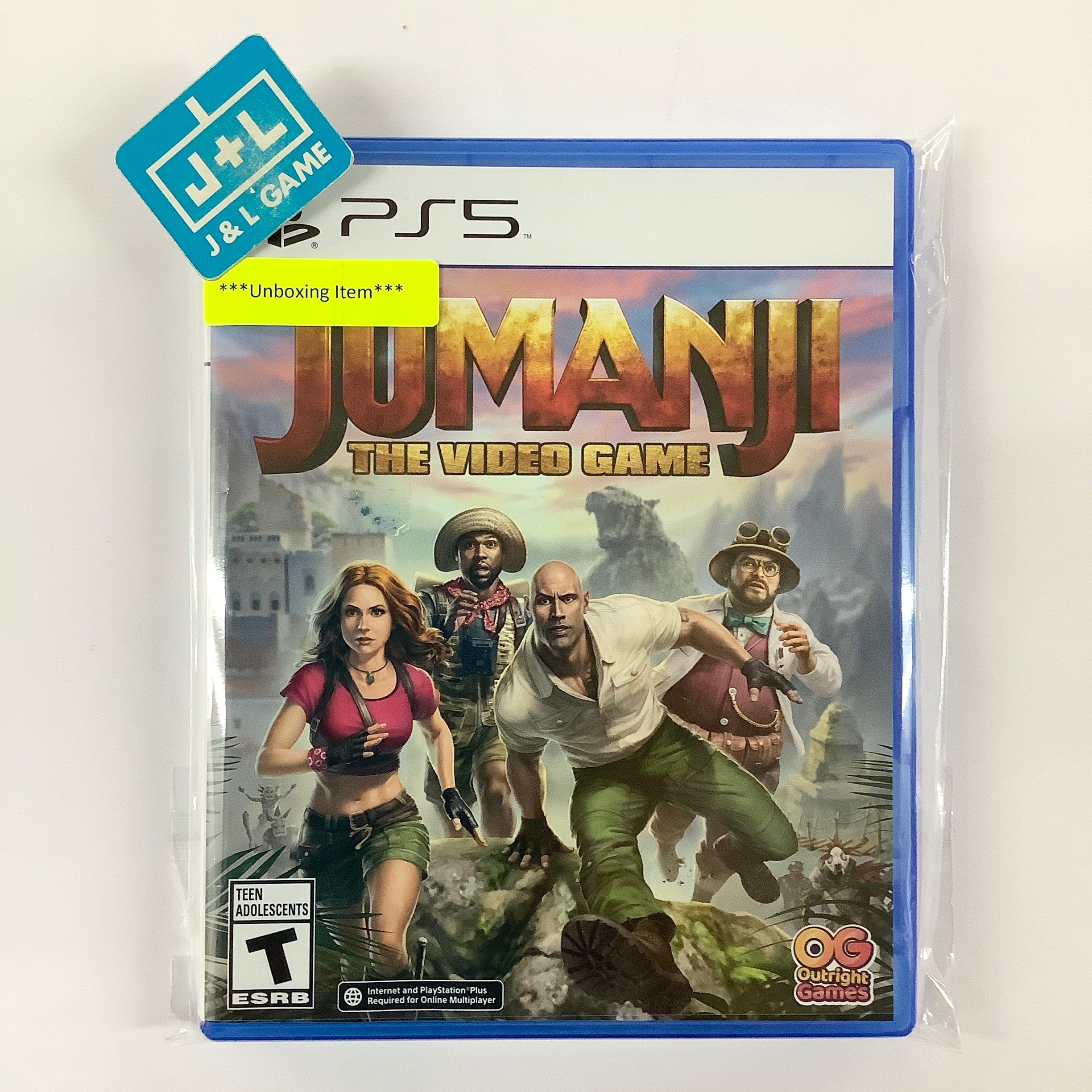 Jumanji: The Video Game - (PS5) PlayStation 5 [UNBOXING] Video Games Outright Games   