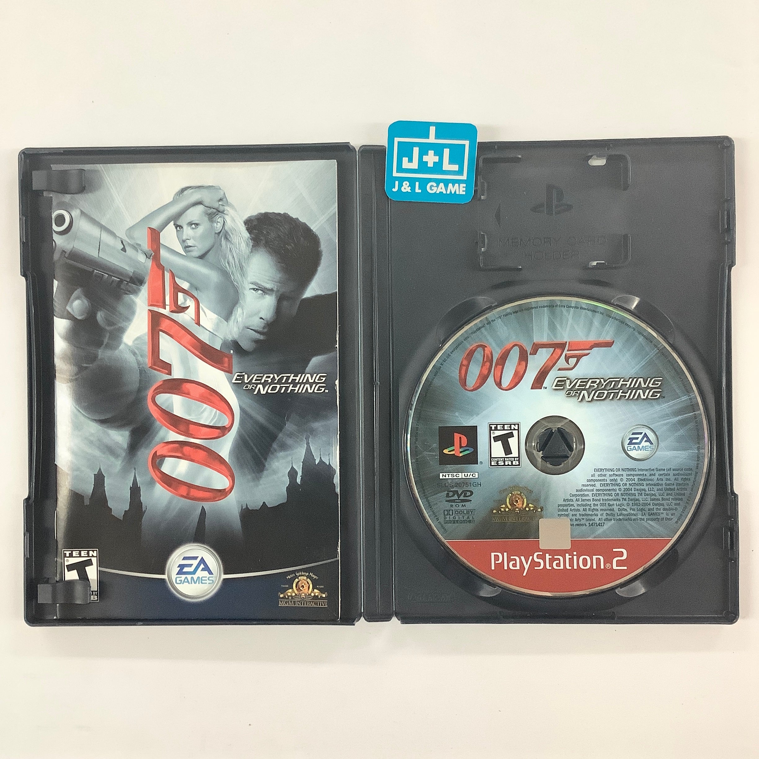 James Bond 007: Everything or Nothing (Greatest Hits) - (PS2) PlayStation 2 [Pre-Owned] Video Games EA Games   