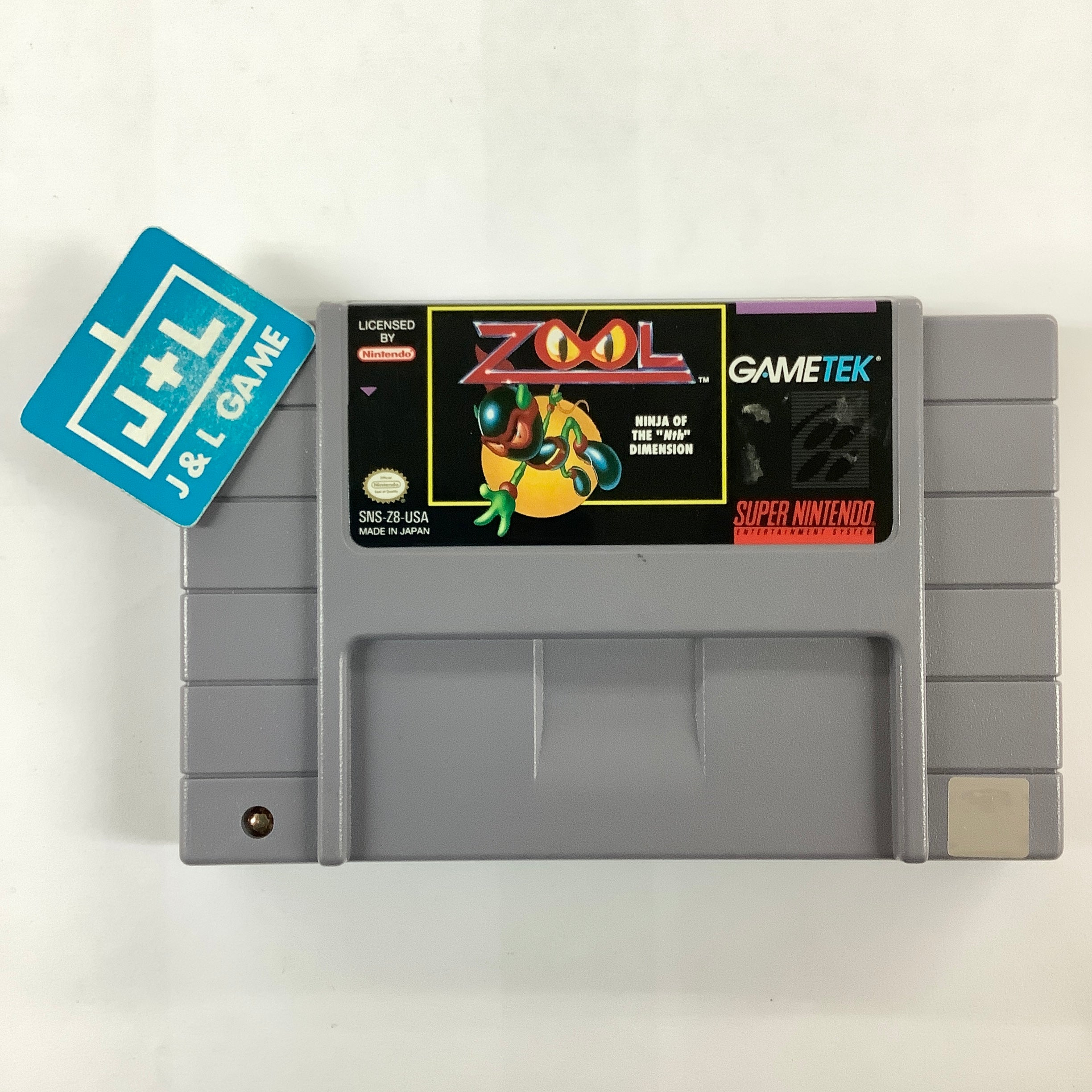 Zool: Ninja of the "Nth" Dimension - (SNES) Super Nintendo [Pre-Owned] Video Games GameTek   