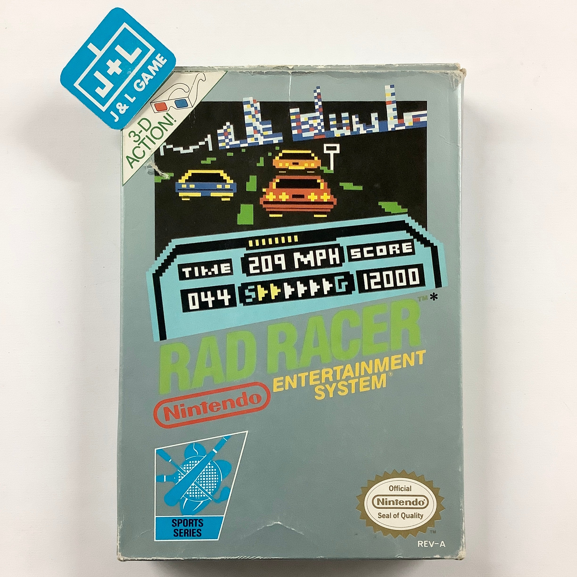 Rad Racer - (NES) Nintendo Entertainment System [Pre-Owned] Video Games Nintendo   